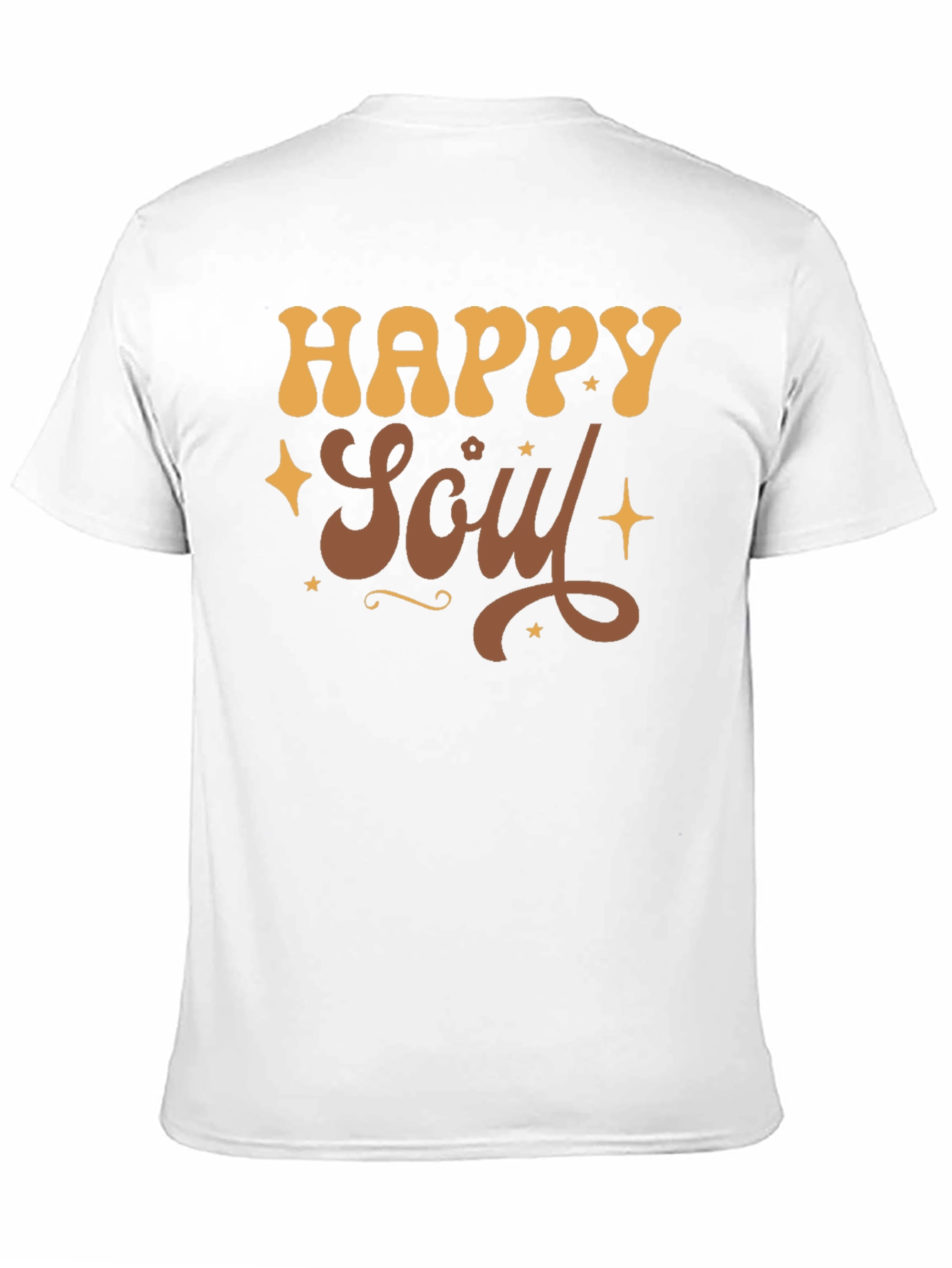 Happy Soul Graphic T-Shirt - Retro Style