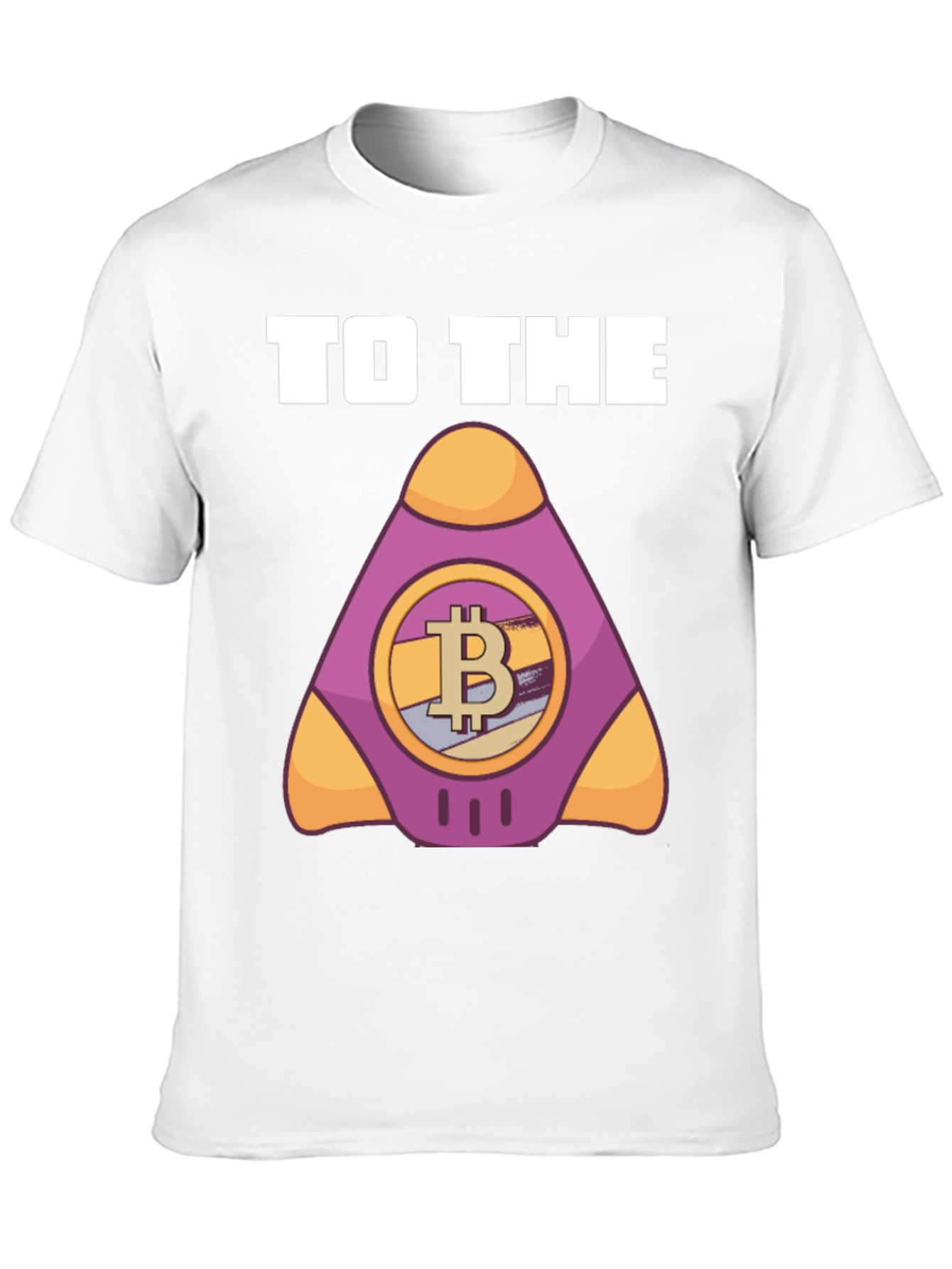 Bitcoin Rocket T-Shirt - Crypto Apparel