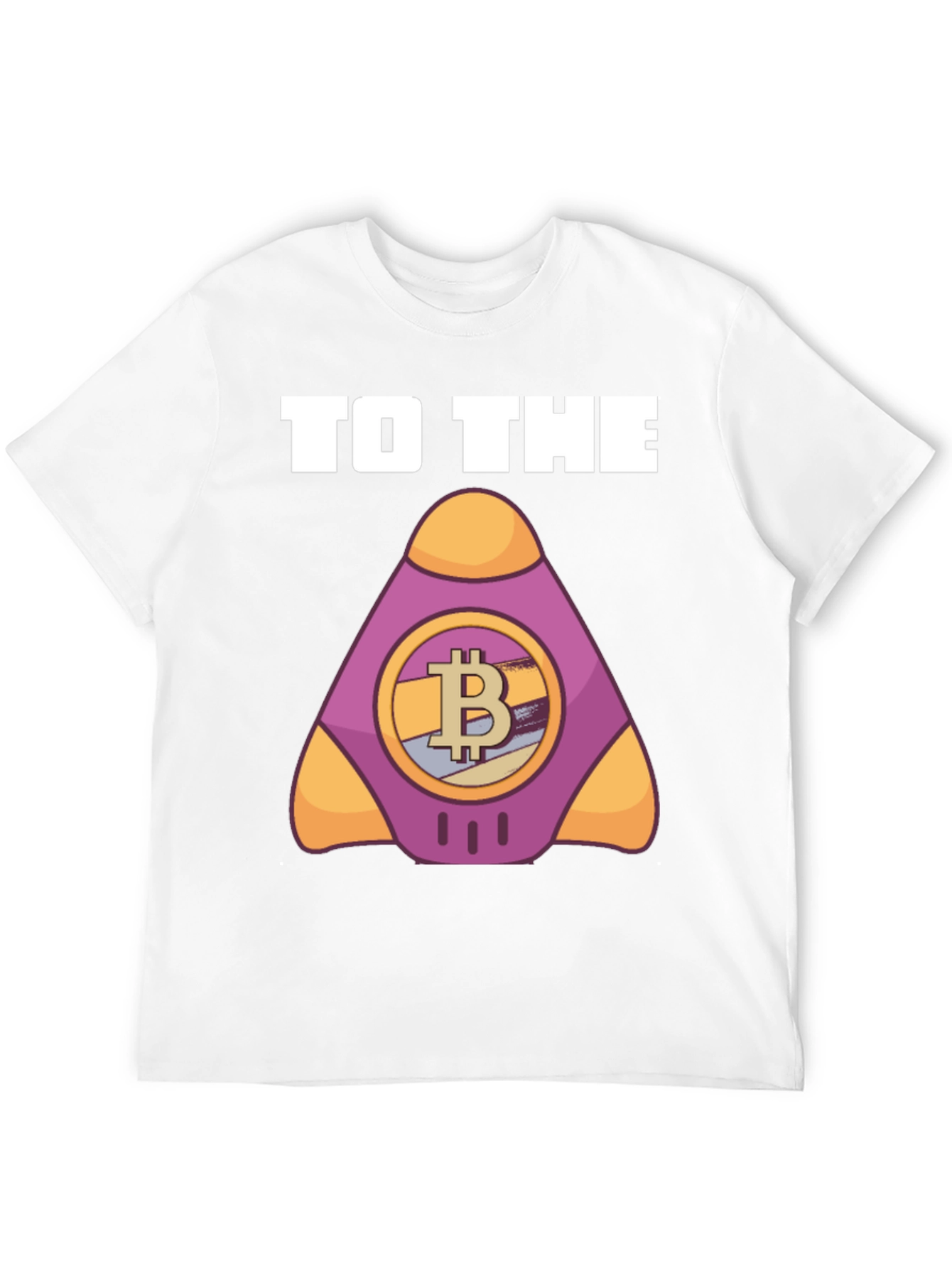 Bitcoin Rocket T-Shirt - Crypto Apparel