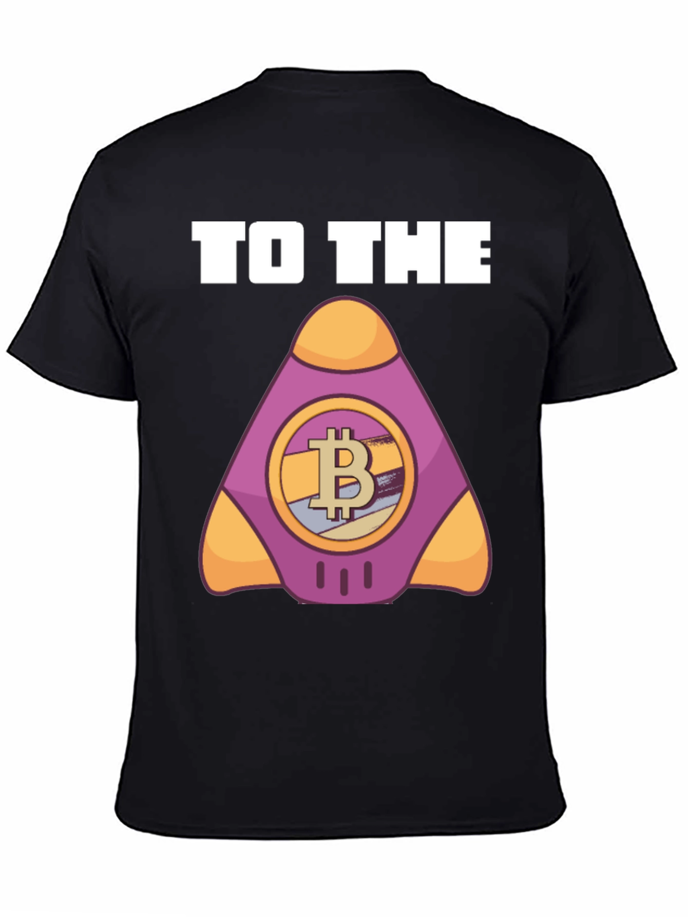 Bitcoin Rocket T-Shirt - Crypto Apparel