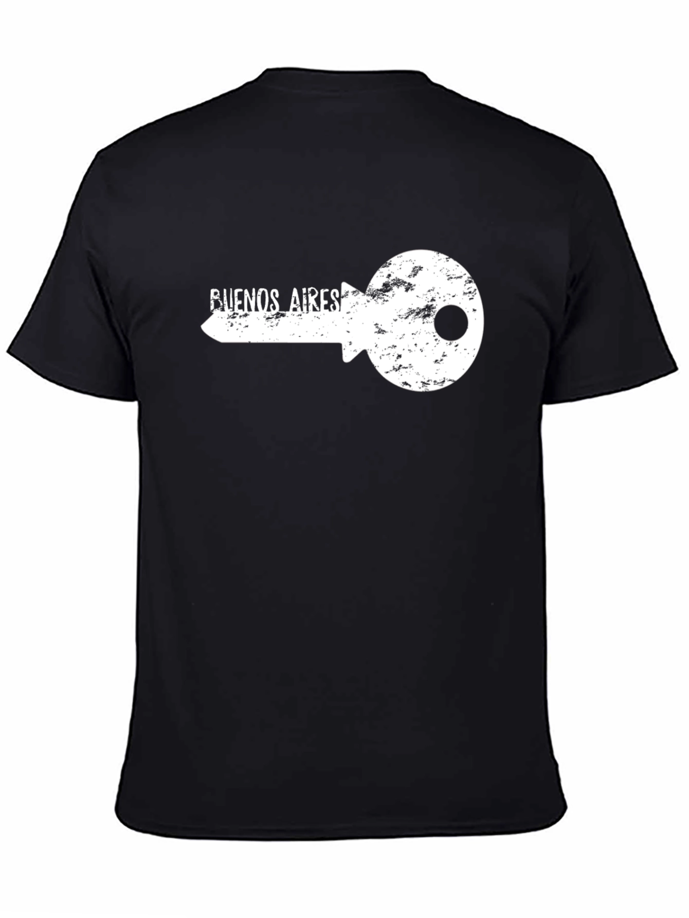 Buenos Aires Key Graphic Tee - Black