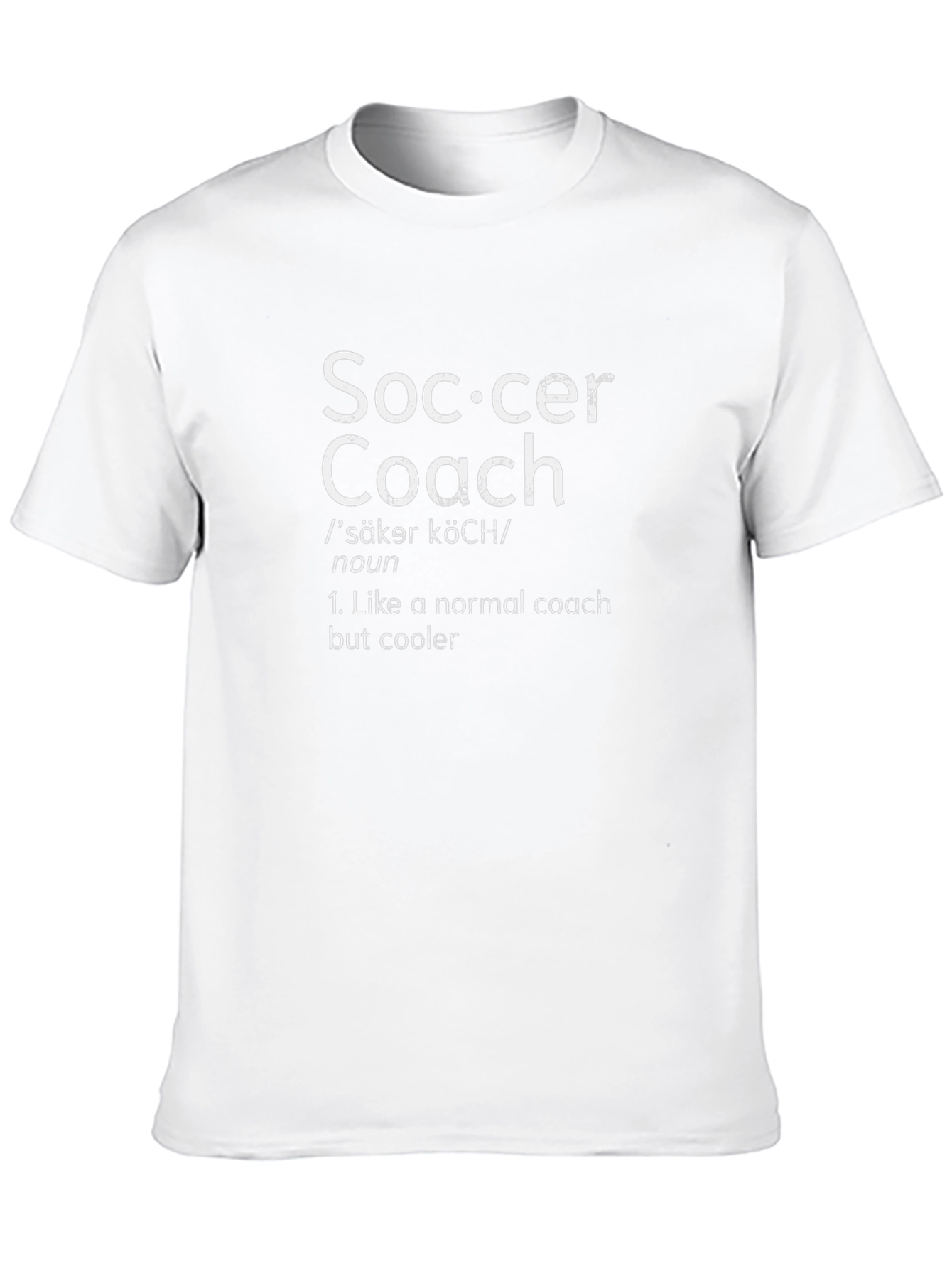 Soccer Coach Definition T-Shirt