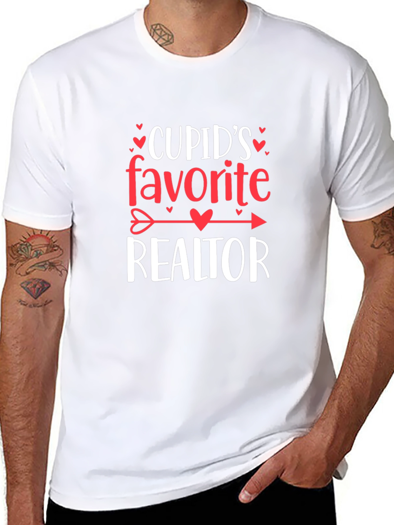 Cupids Favorite Realtor T-Shirt Valentines Day