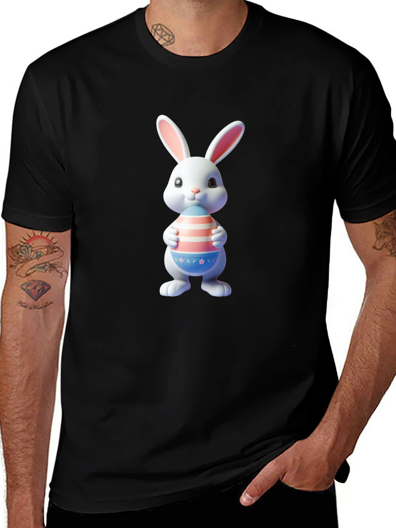 Easter Bunny with Egg T-Shirt