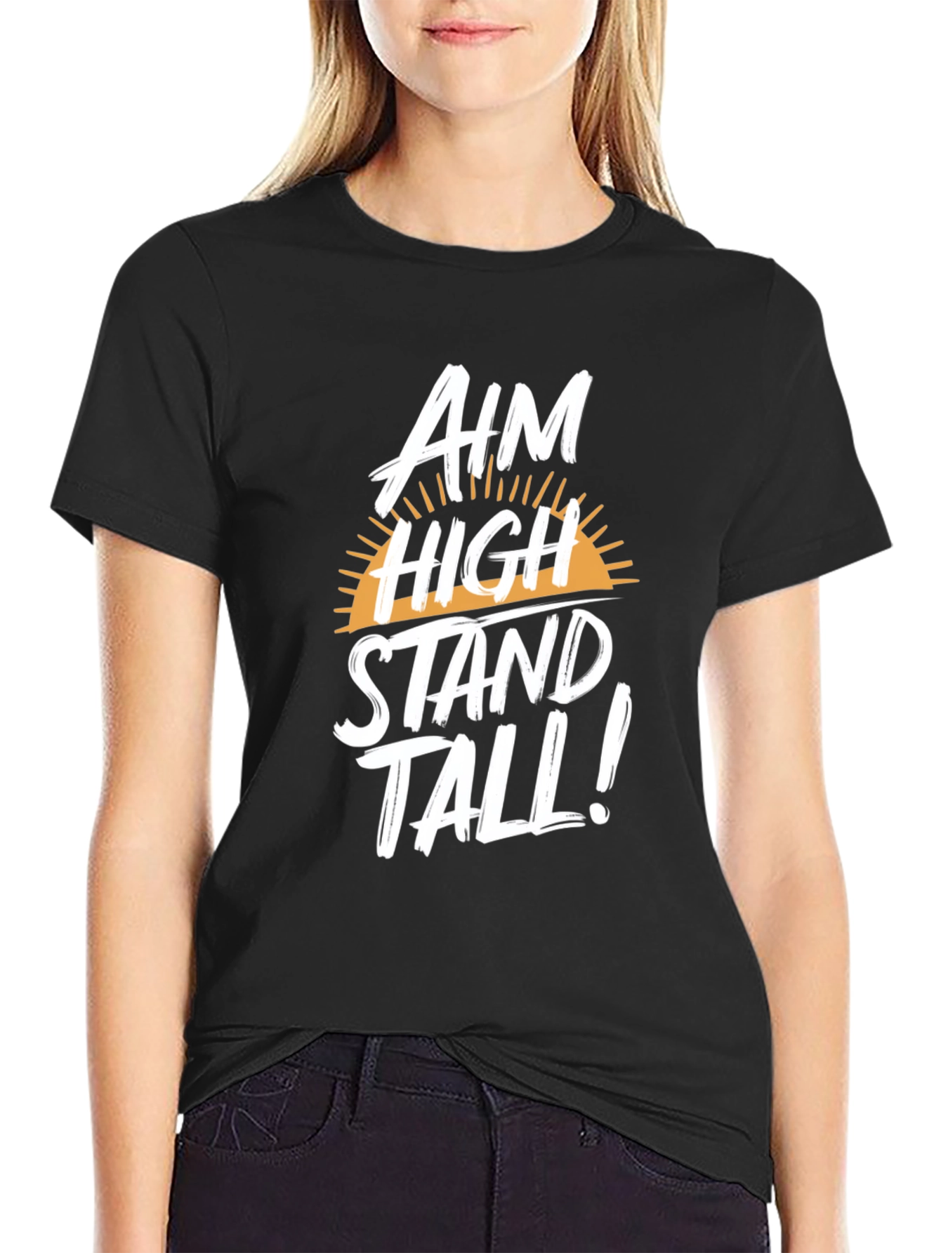 Aim High Stand Tall Graphic Tee