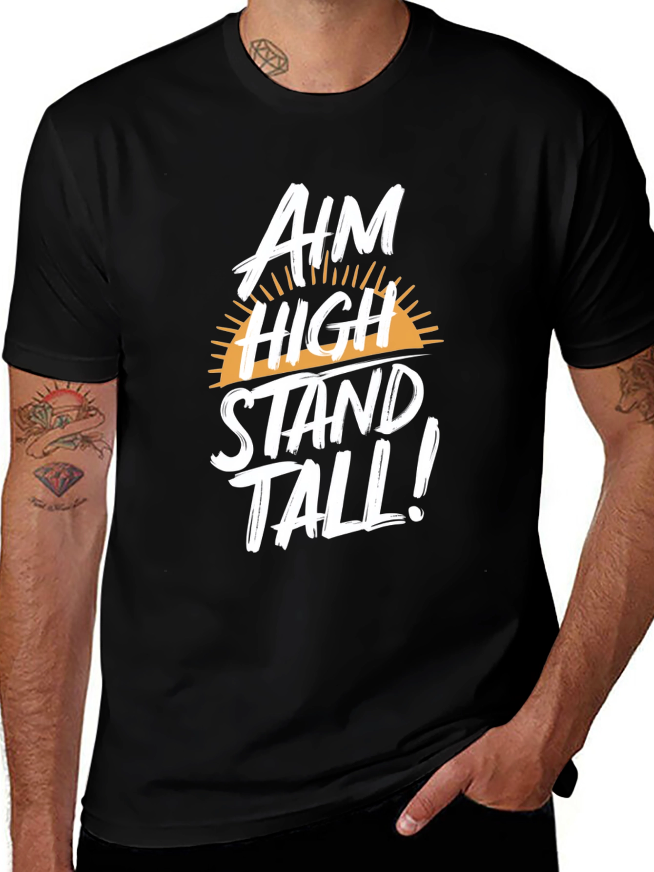 Aim High Stand Tall Graphic Tee