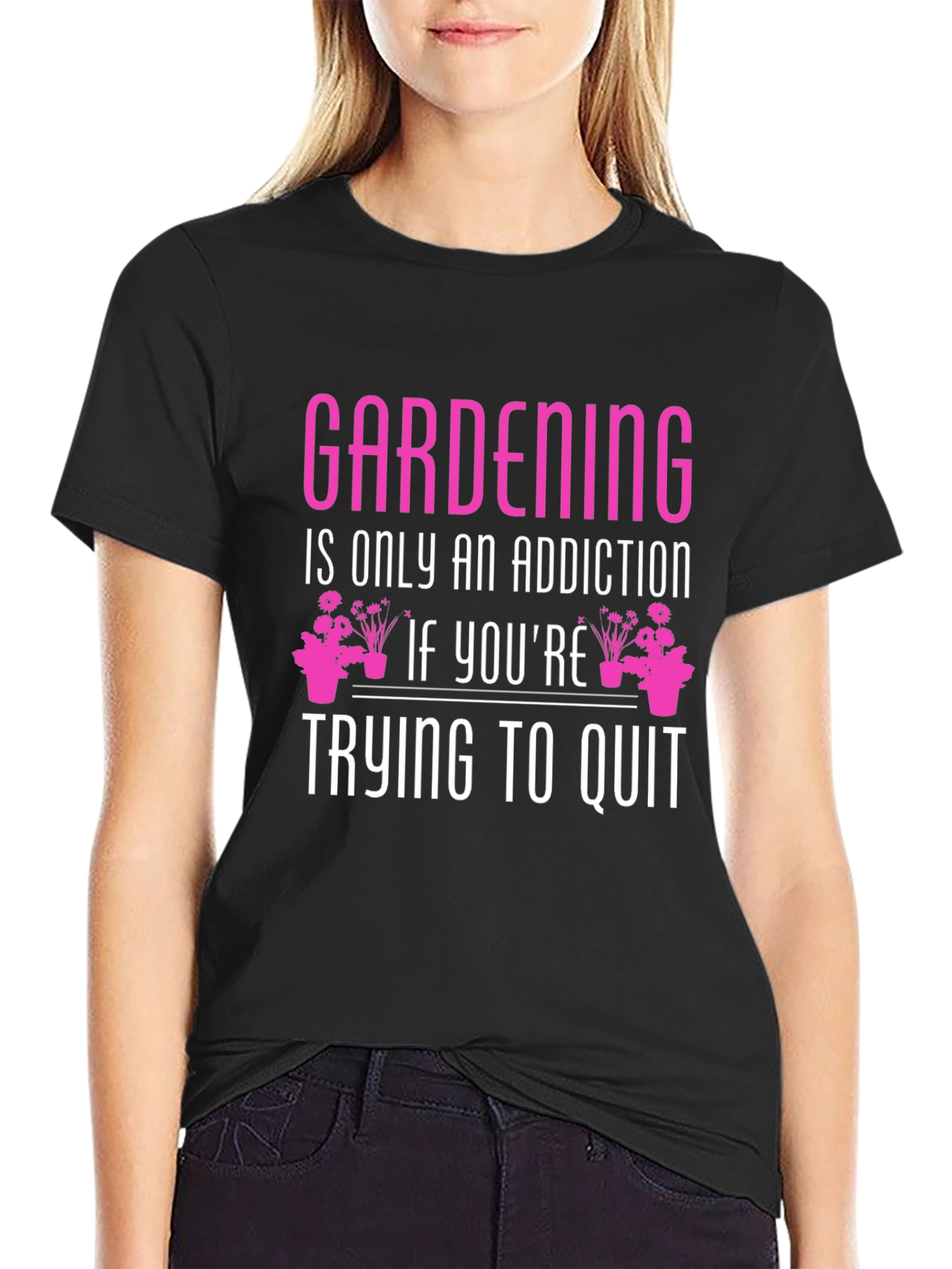 Gardening Addiction Graphic T-Shirt