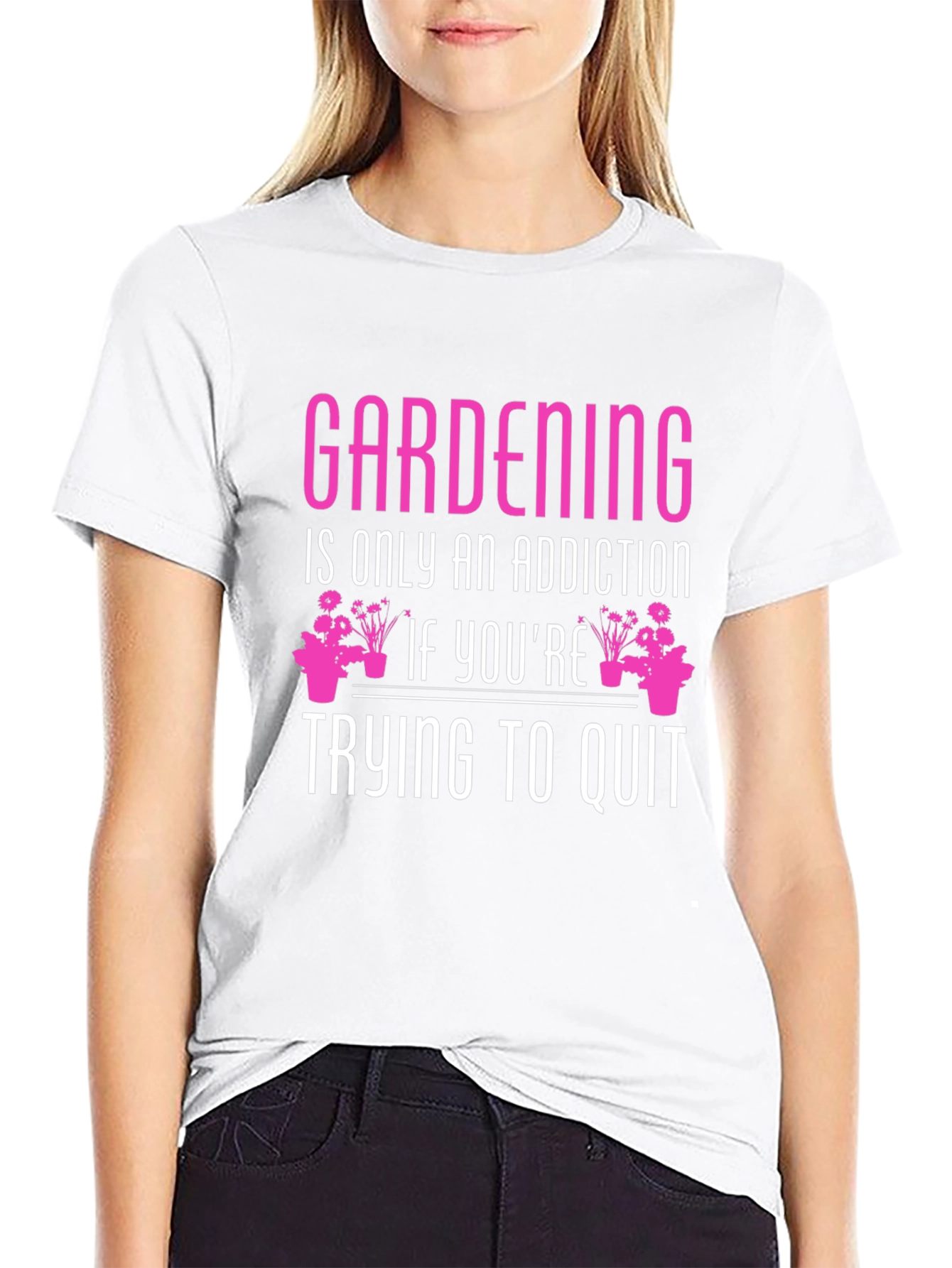 Gardening Addiction Graphic T-Shirt