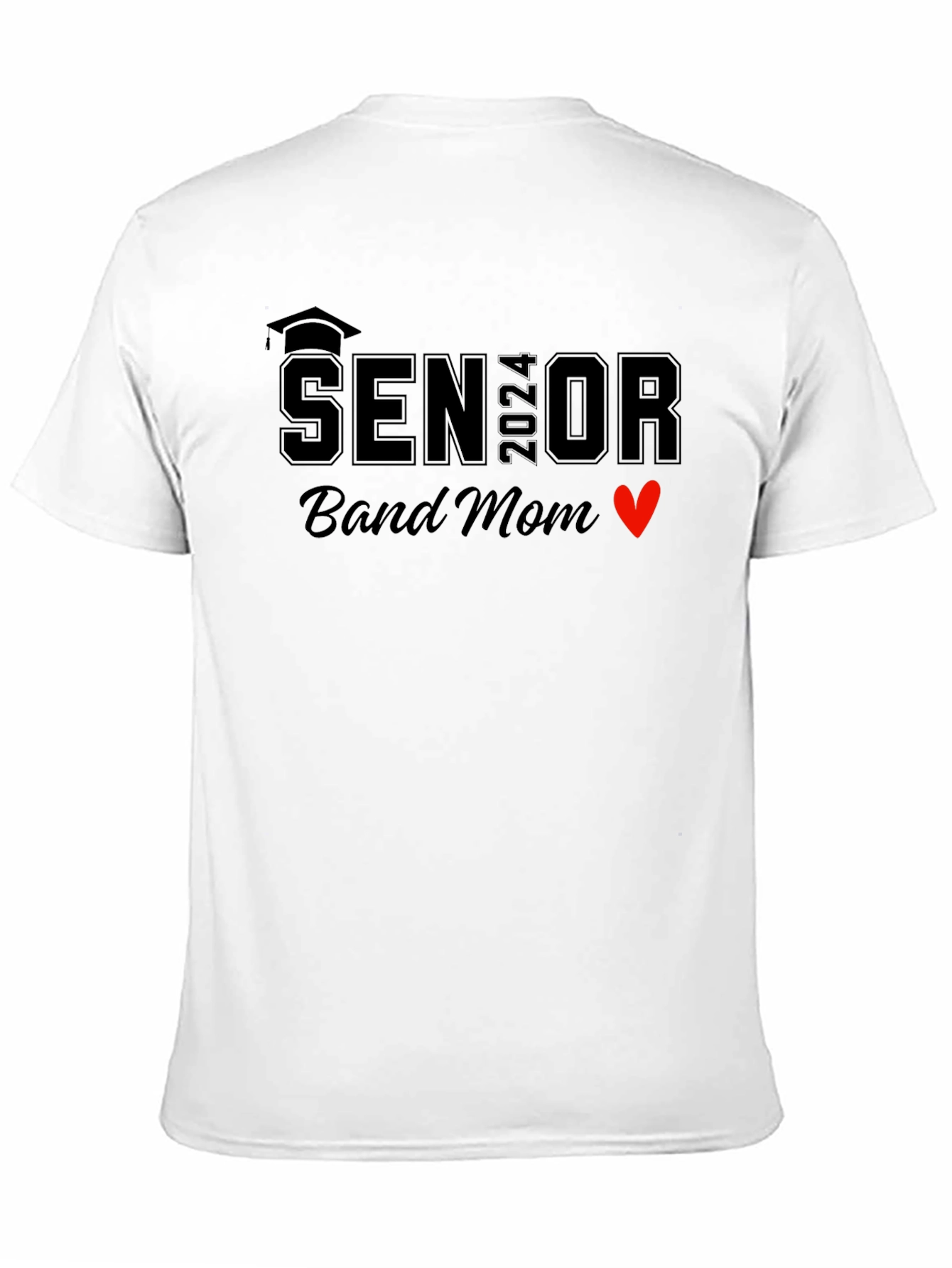 Senior 2024 Band Mom T-Shirt