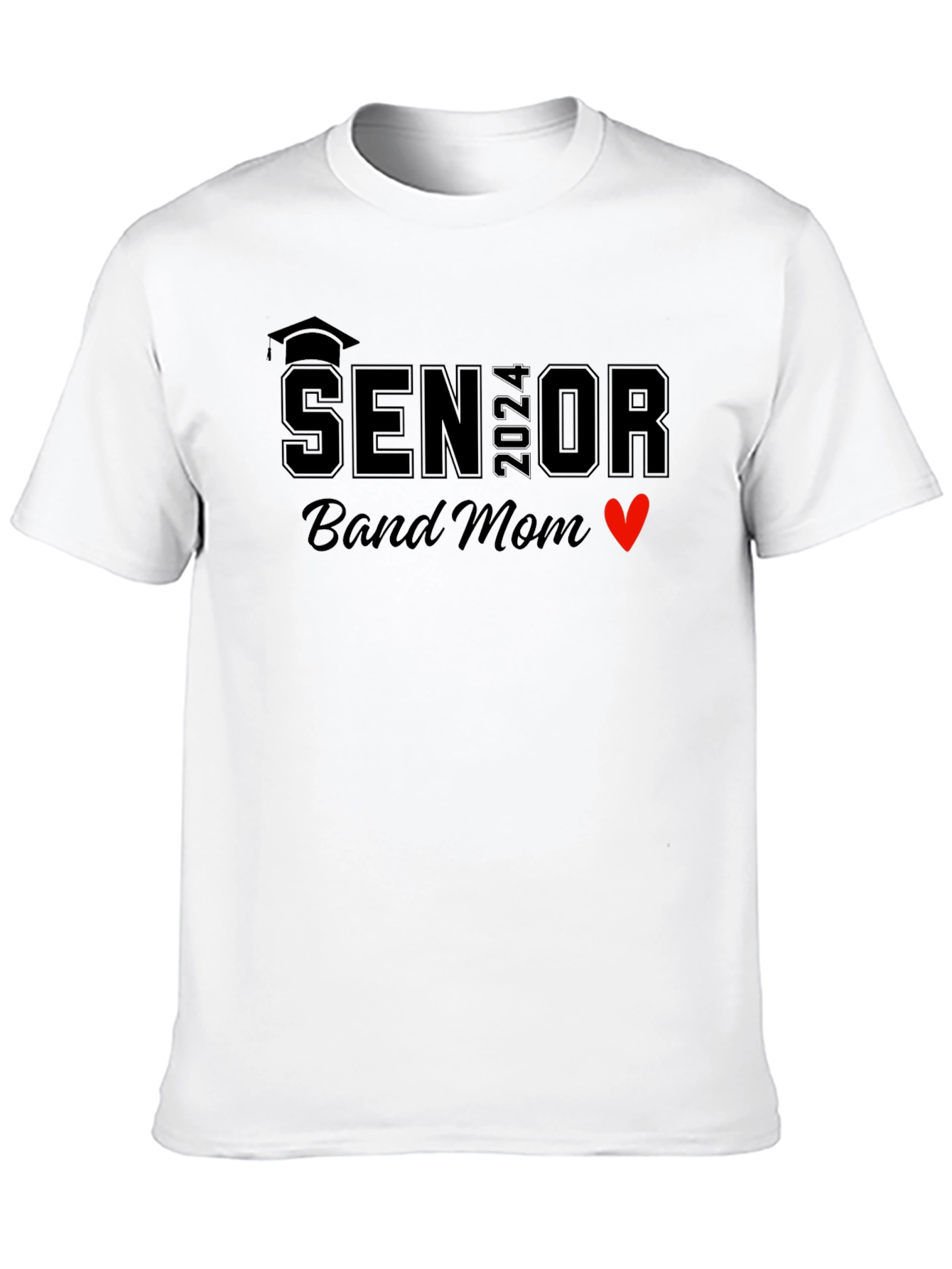 Senior 2024 Band Mom T-Shirt