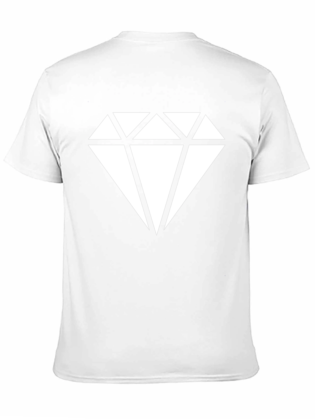 Diamond Graphic Black T-Shirt - Stylish Casual Wear