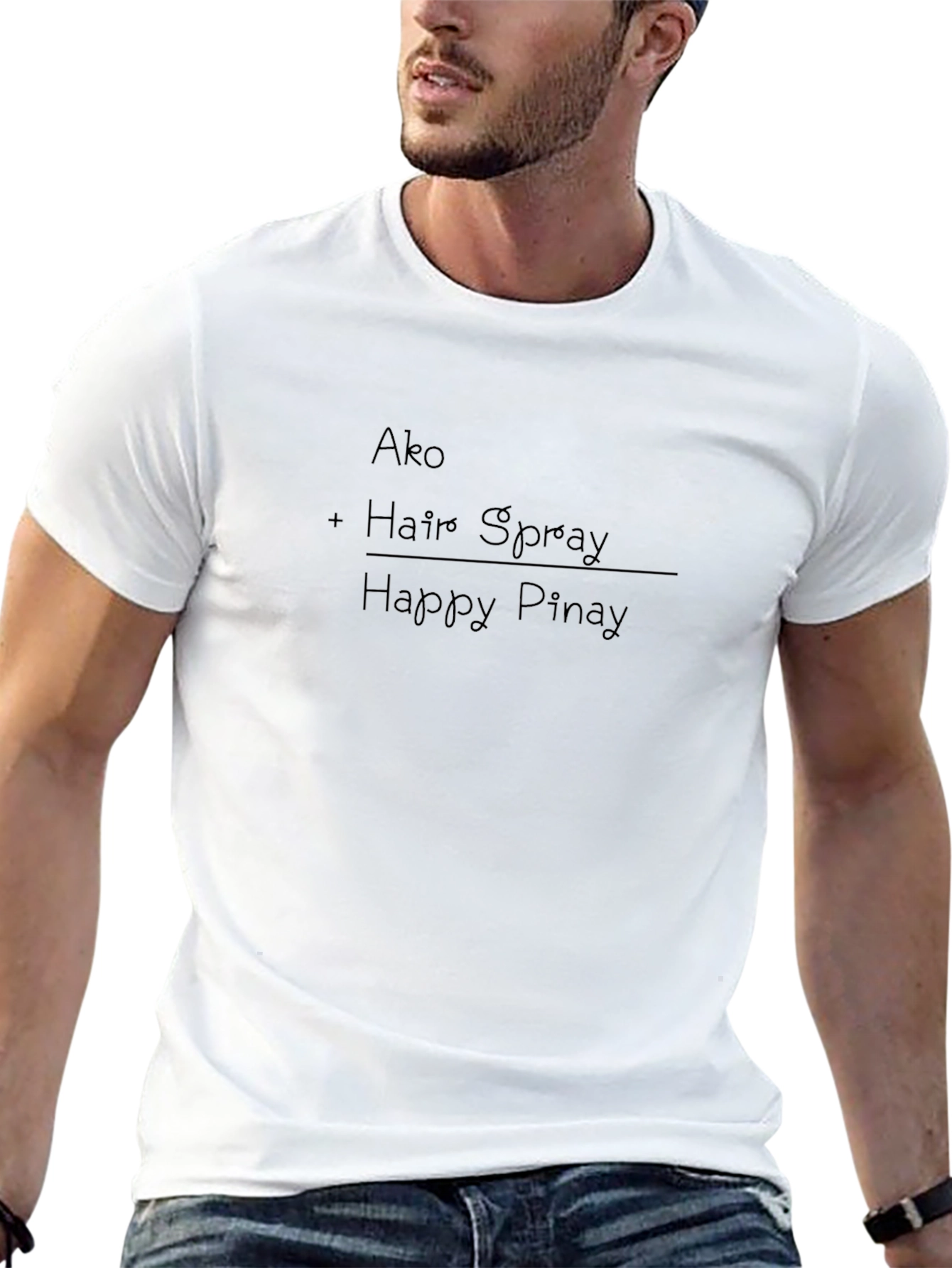 Ako + Hairspray / Happy Pinay Graphic T-Shirt