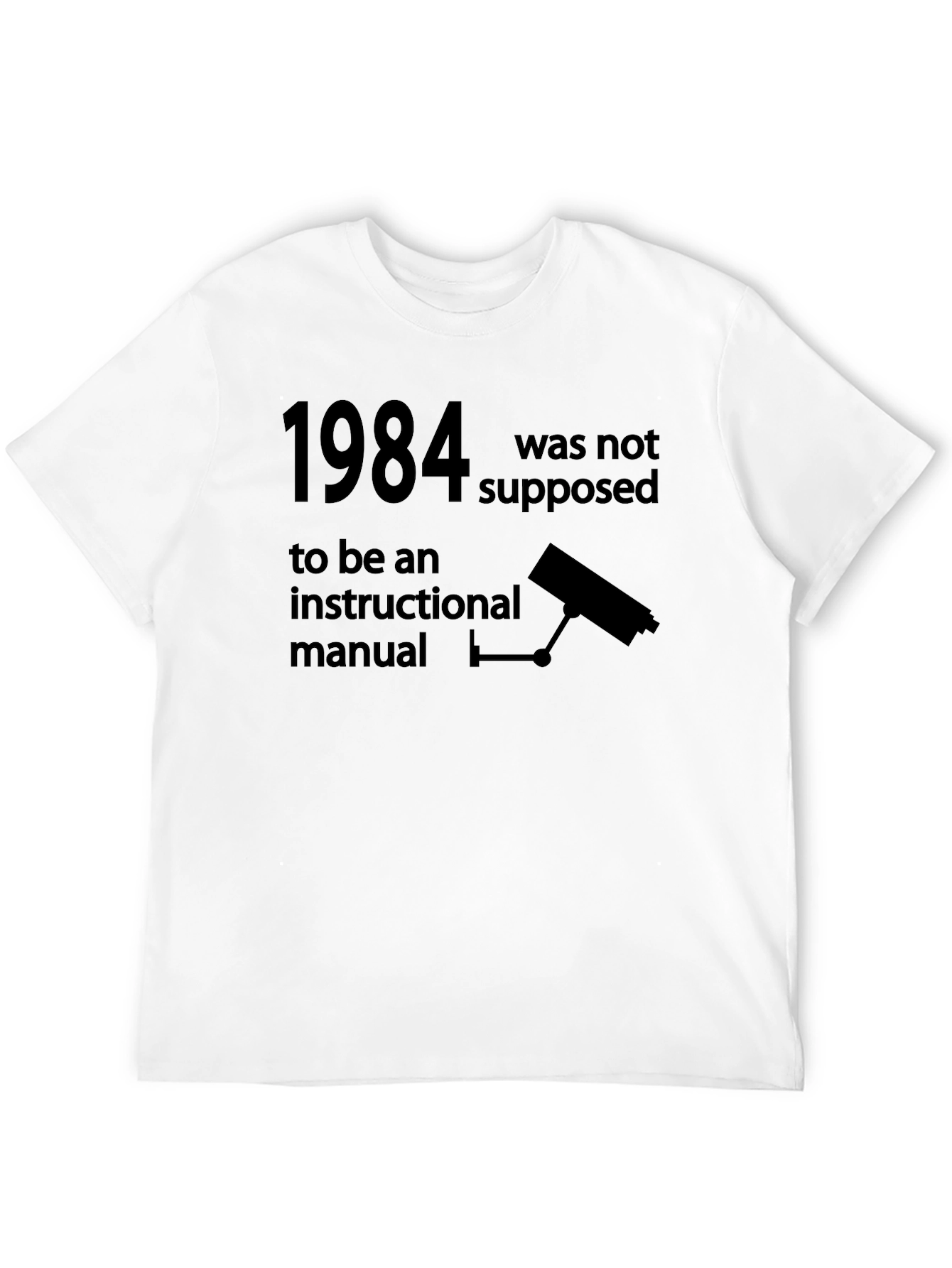 1984 Not Supposed To Be An Instructional Manual T-Shirt