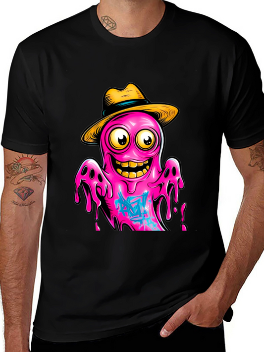 Cartoon Octopus T-Shirt - Funky Graphic Tee