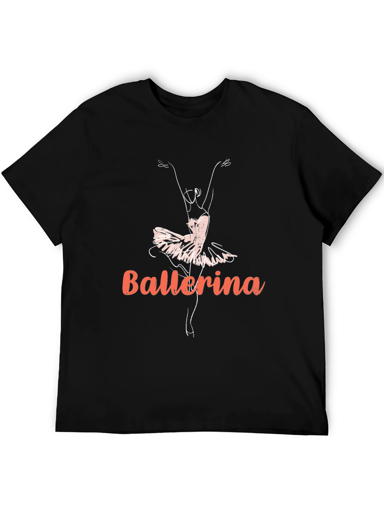 Ballerina Graphic Tee - Dancer Design