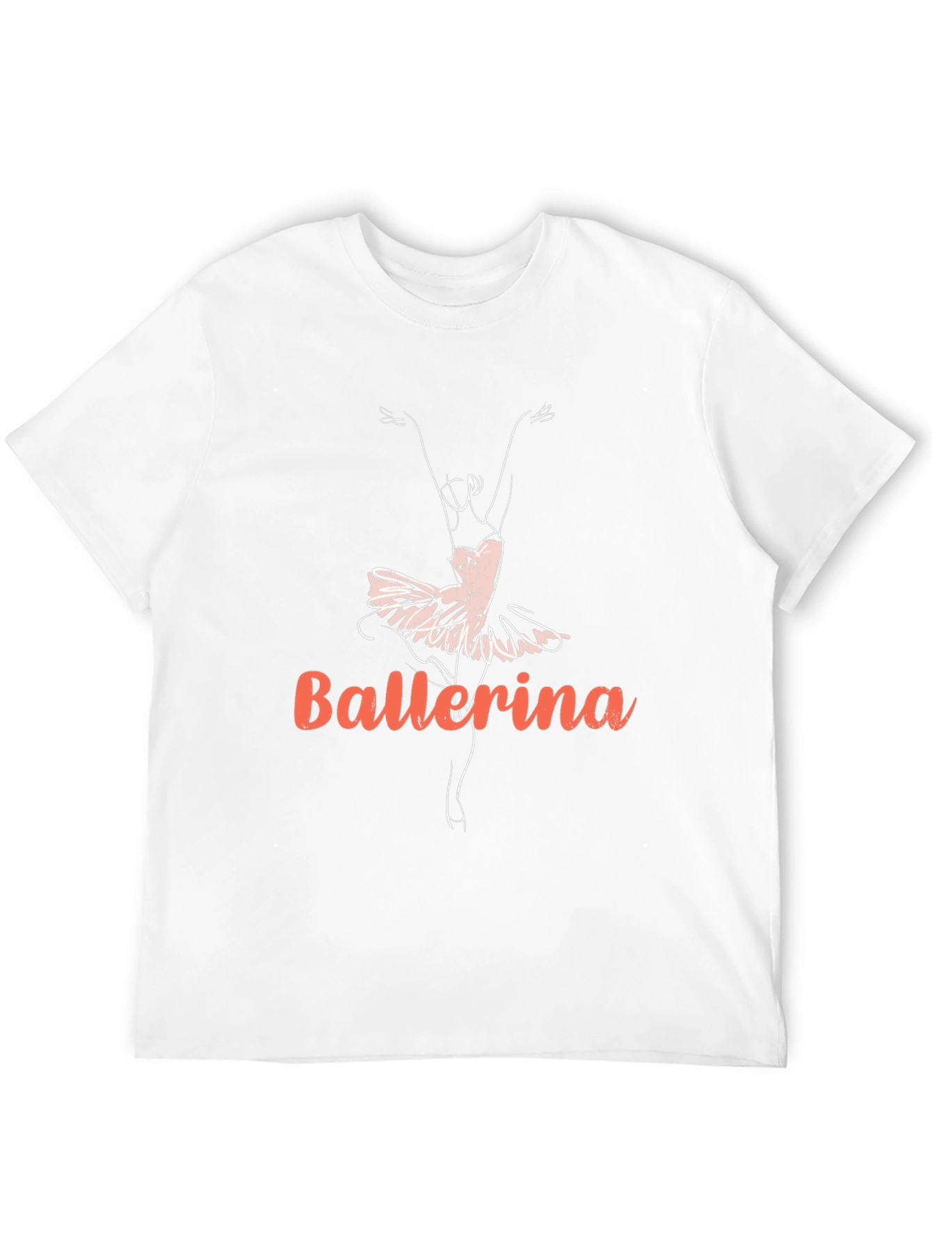 Ballerina Graphic Tee - Dancer Design