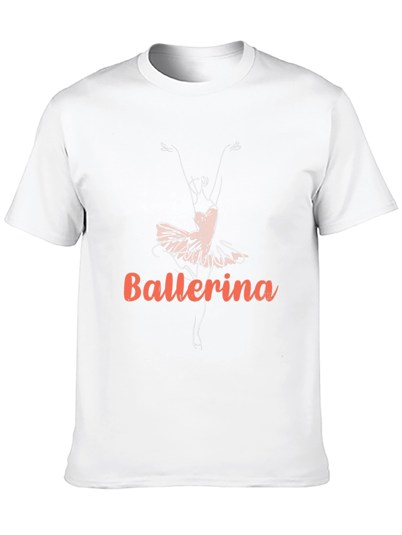 Ballerina Graphic Tee - Dancer Design
