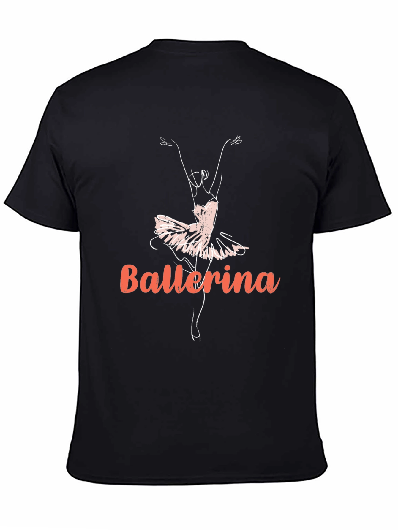 Ballerina Graphic Tee - Dancer Design