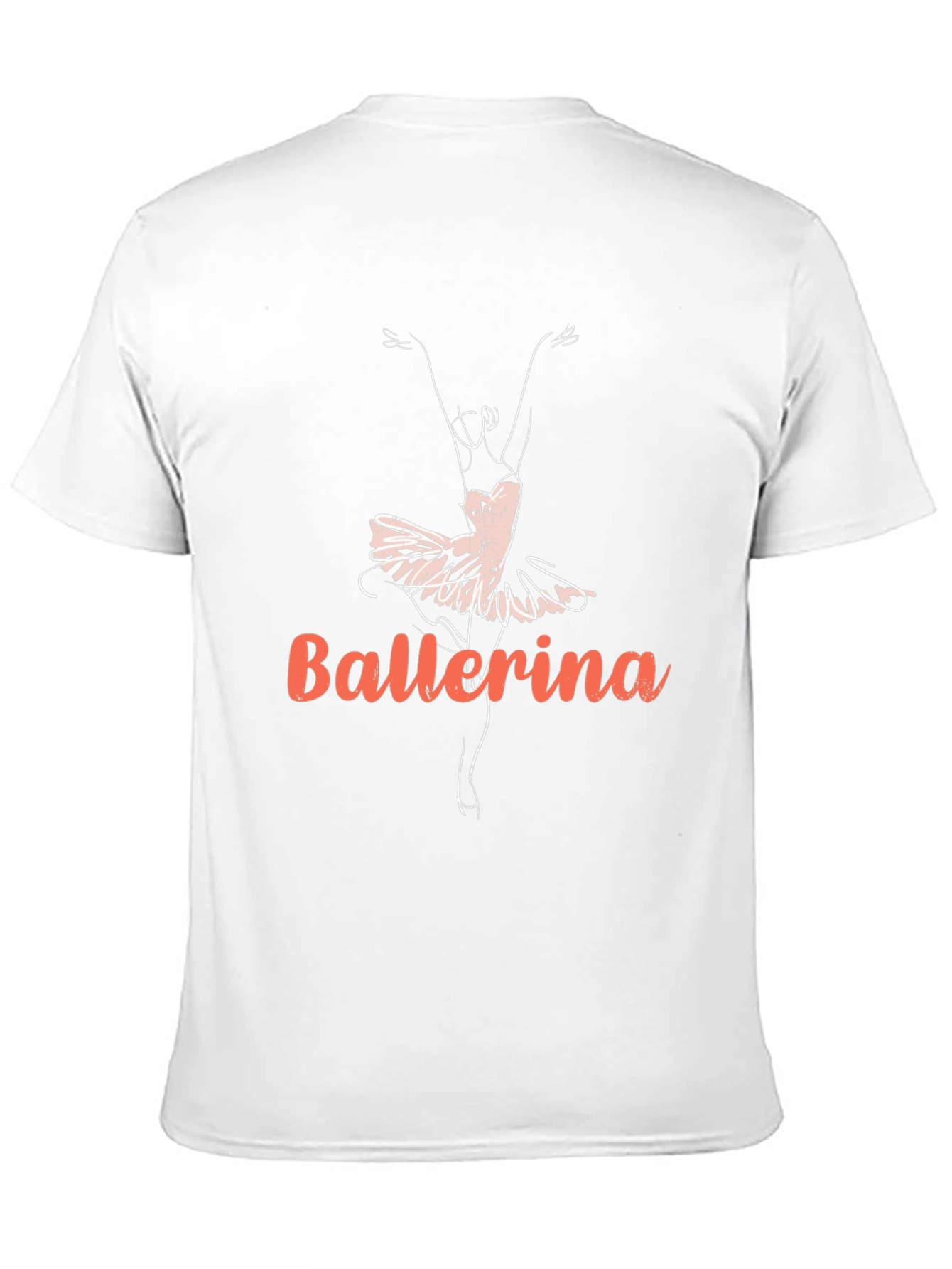Ballerina Graphic Tee - Dancer Design