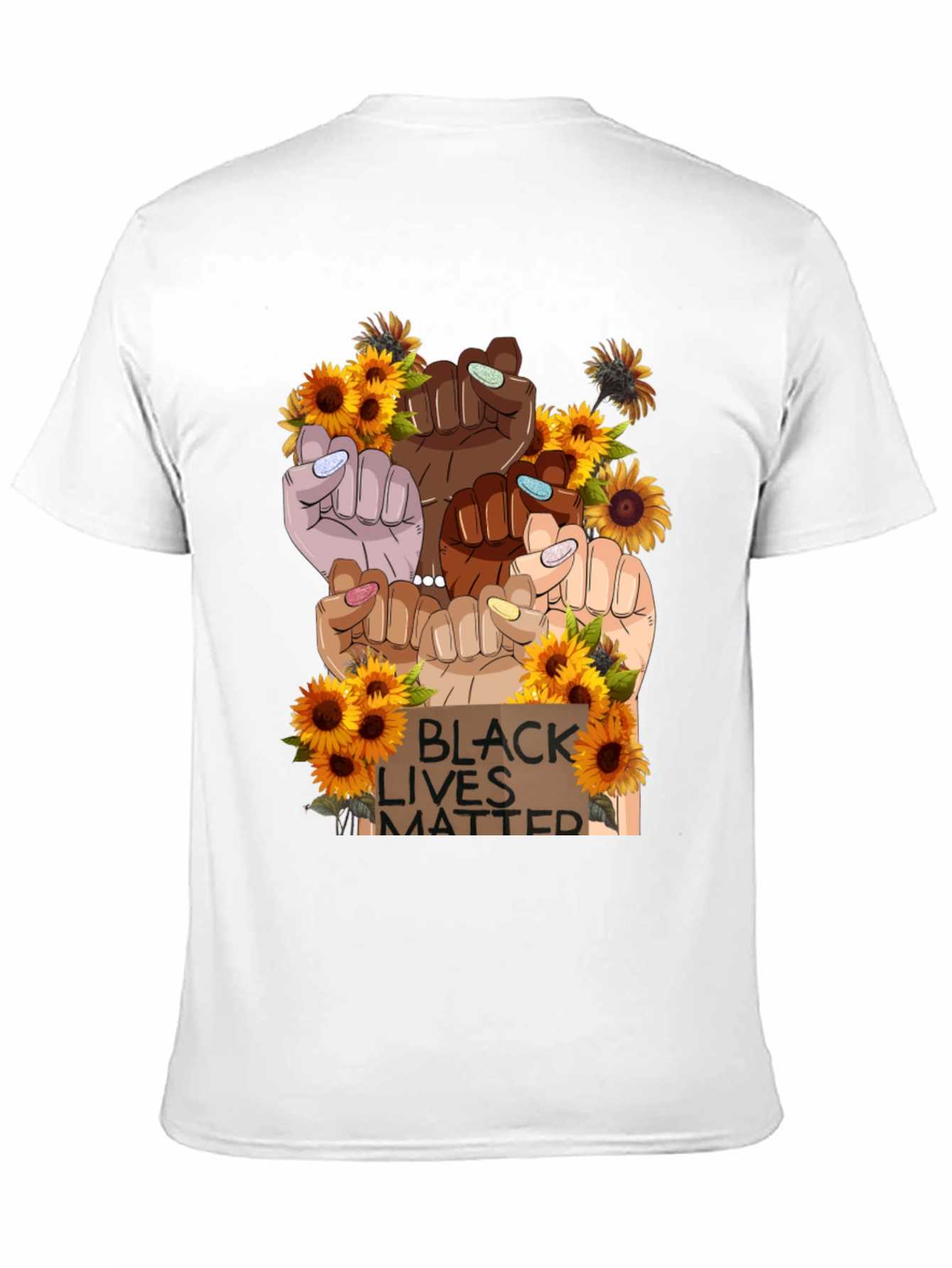 BLM Sunflower Graphic Tee