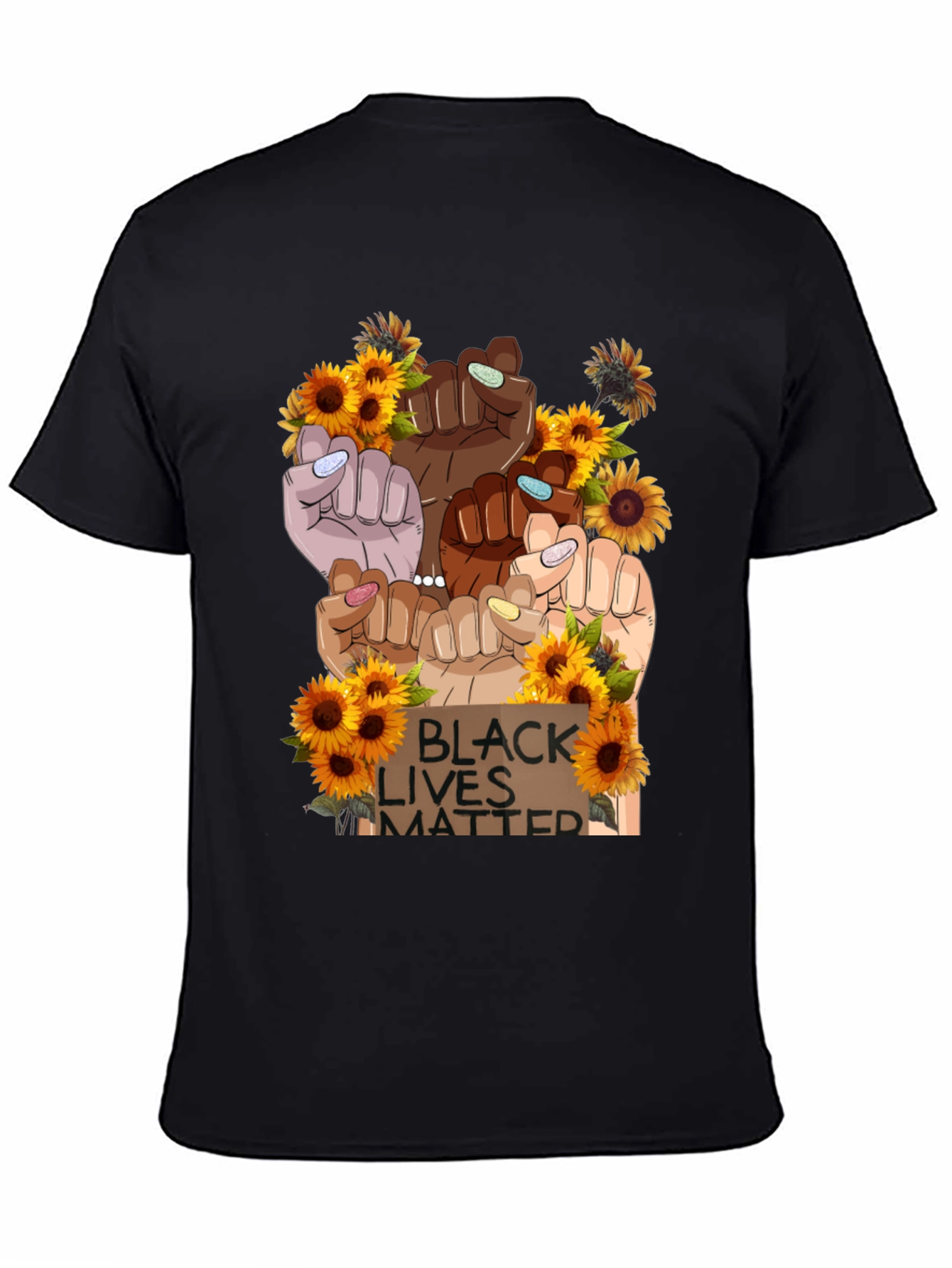 BLM Sunflower Graphic Tee