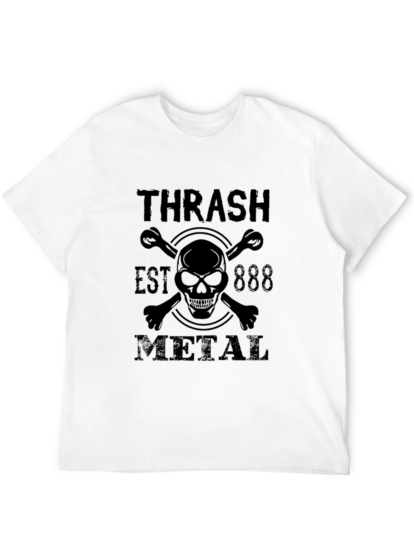 Thrash Metal Skull T-Shirt