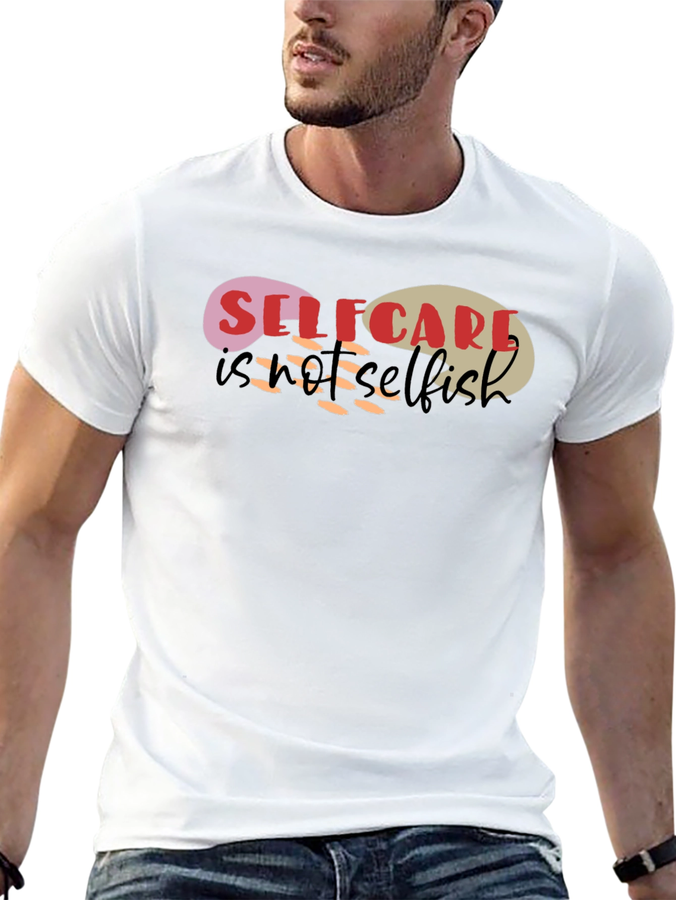 Self-Care Not Selfish Graphic Tee