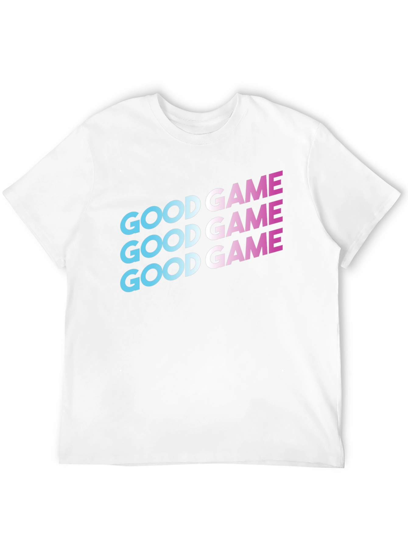 Good Game Graphic Print Tee - Black