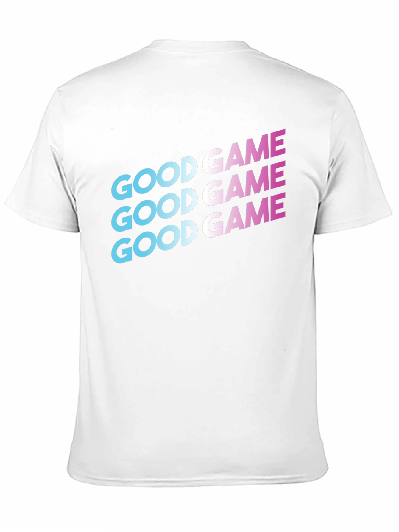 Good Game Graphic Print Tee - Black