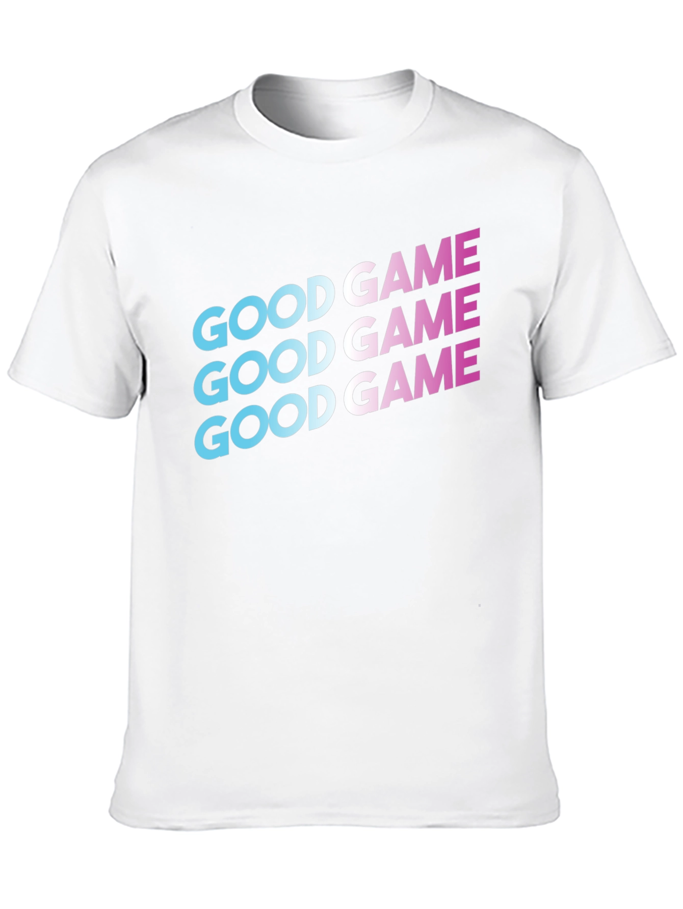 Good Game Graphic Print Tee - Black