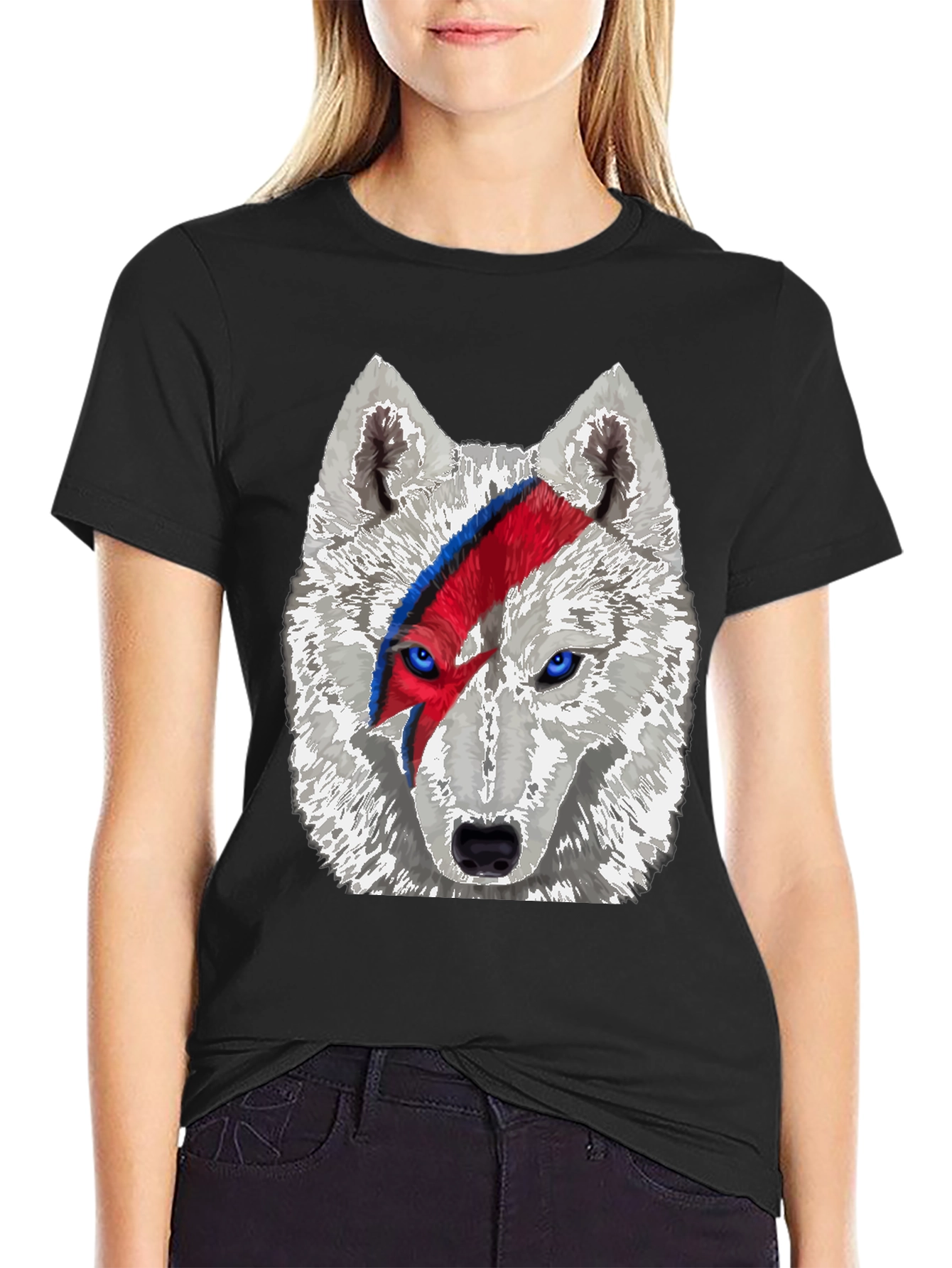 Wolf Ziggy Stardust Graphic Tee