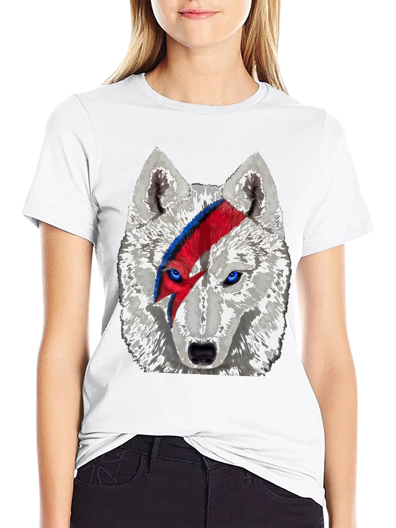 Wolf Ziggy Stardust Graphic Tee