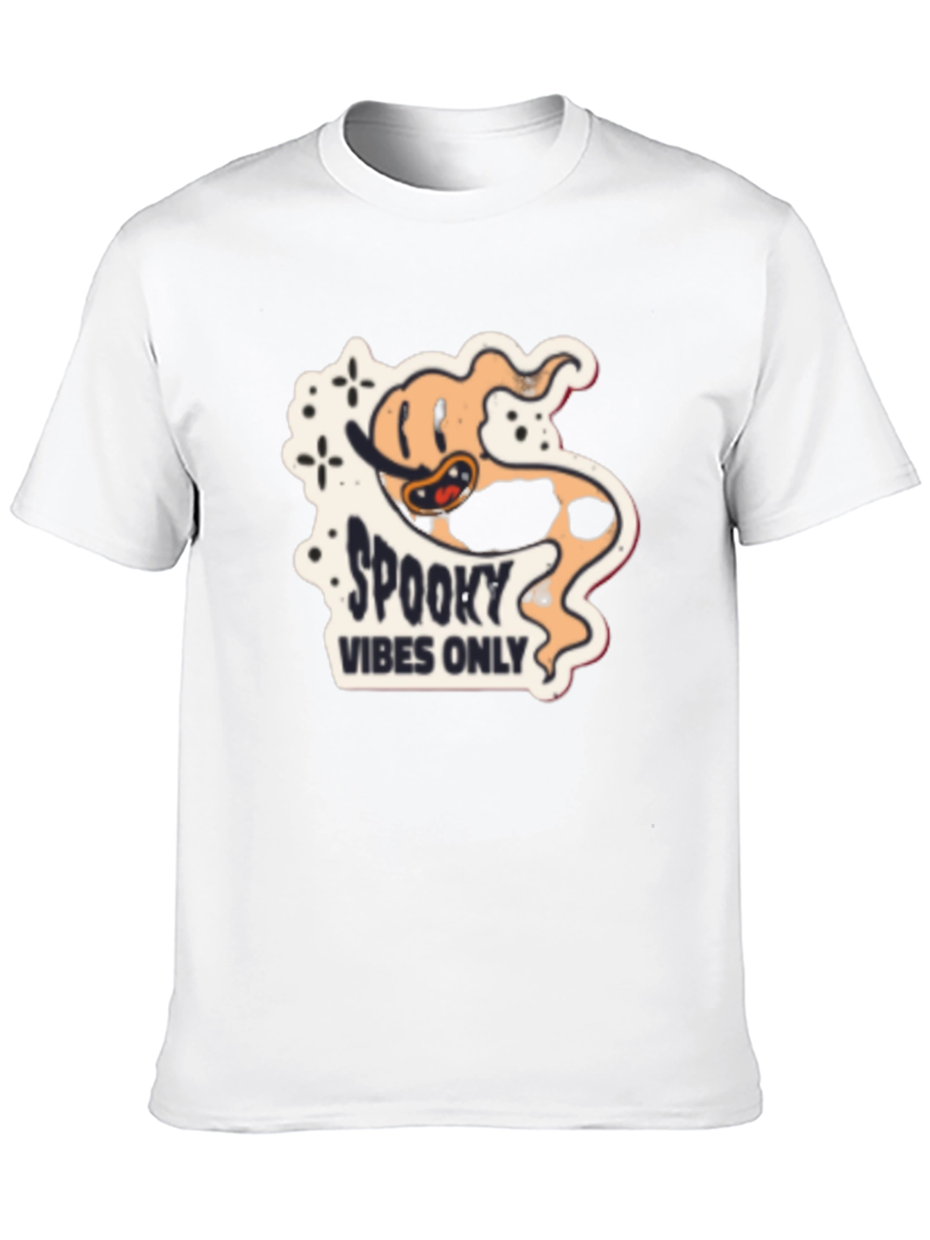 Spooky Vibes Only Graphic Tee - Halloween Shirt
