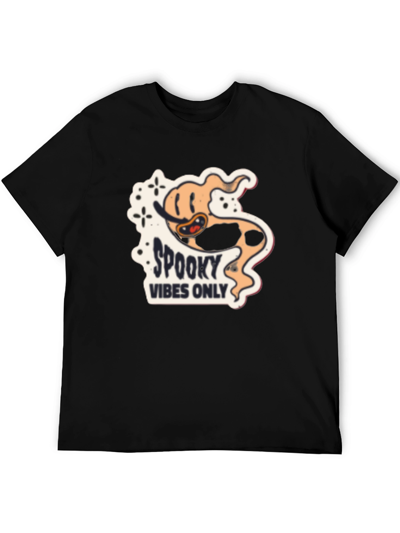 Spooky Vibes Only Graphic Tee - Halloween Shirt