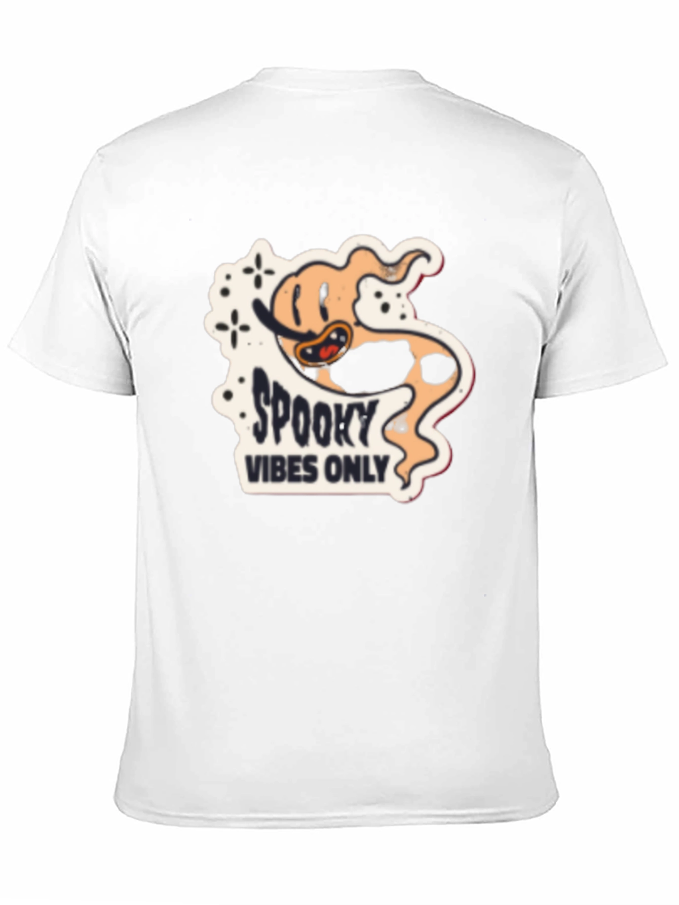 Spooky Vibes Only Graphic Tee - Halloween Shirt