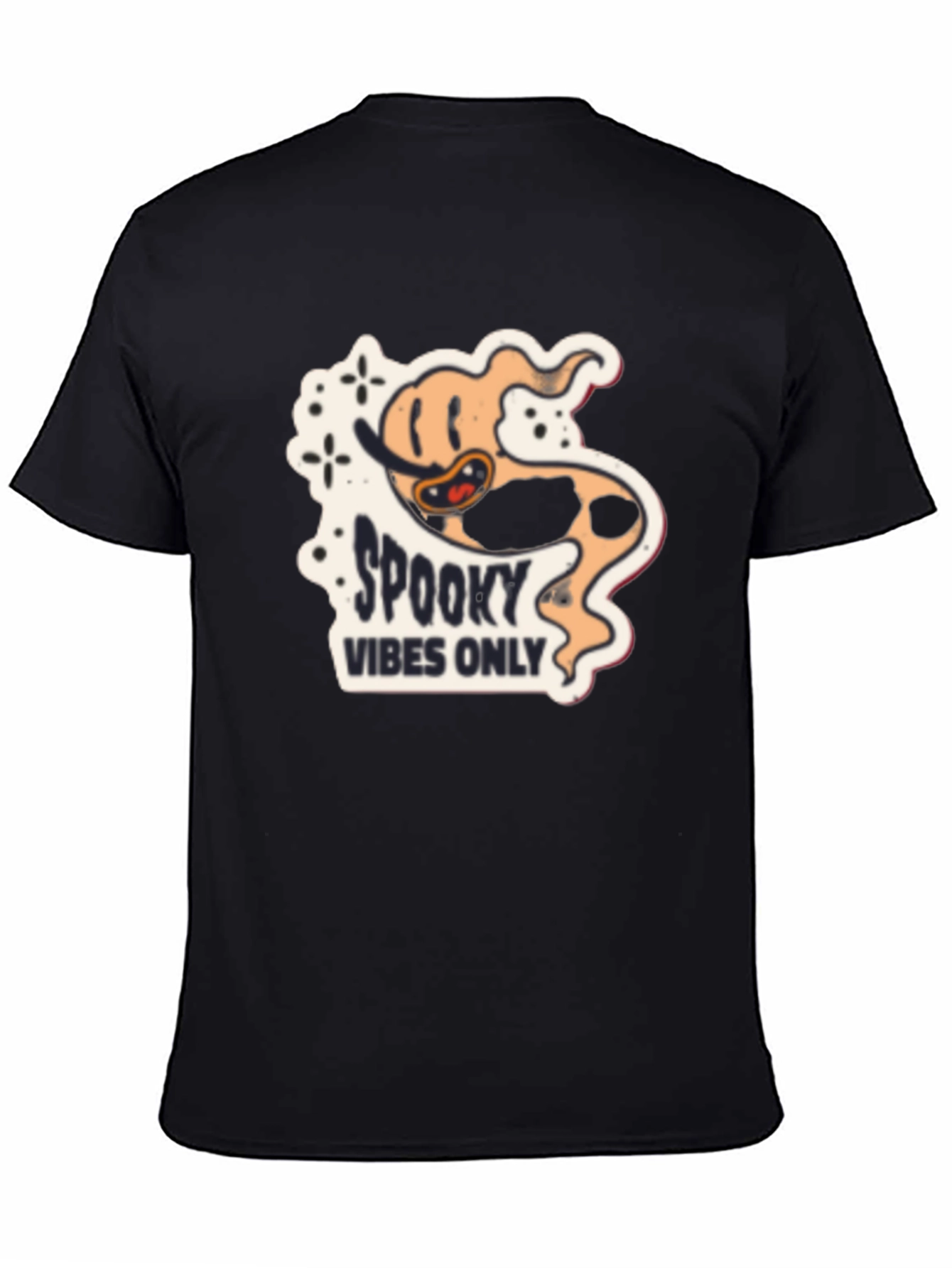 Spooky Vibes Only Graphic Tee - Halloween Shirt