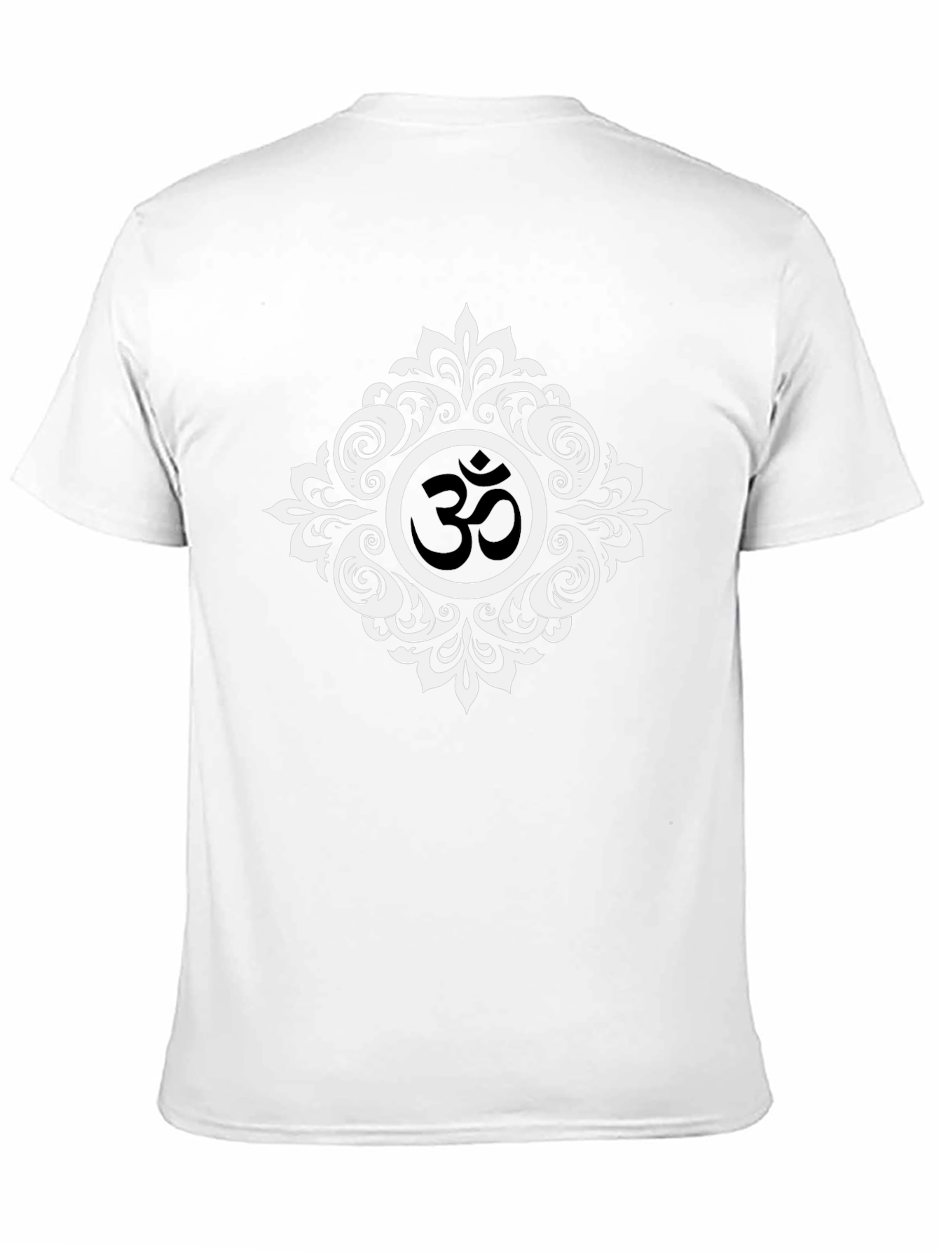 Om Symbol Graphic Tee - Stylish Black Cotton T-Shirt