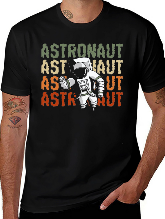 Retro Astronaut Graphic T-Shirt