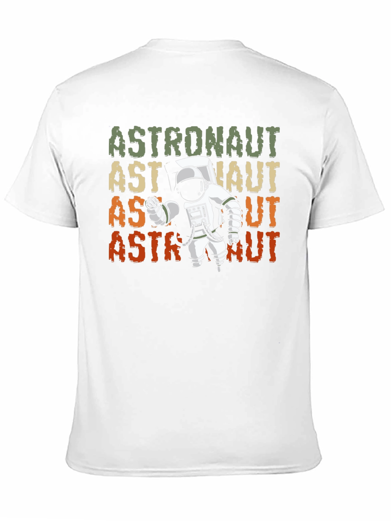 Retro Astronaut Graphic T-Shirt