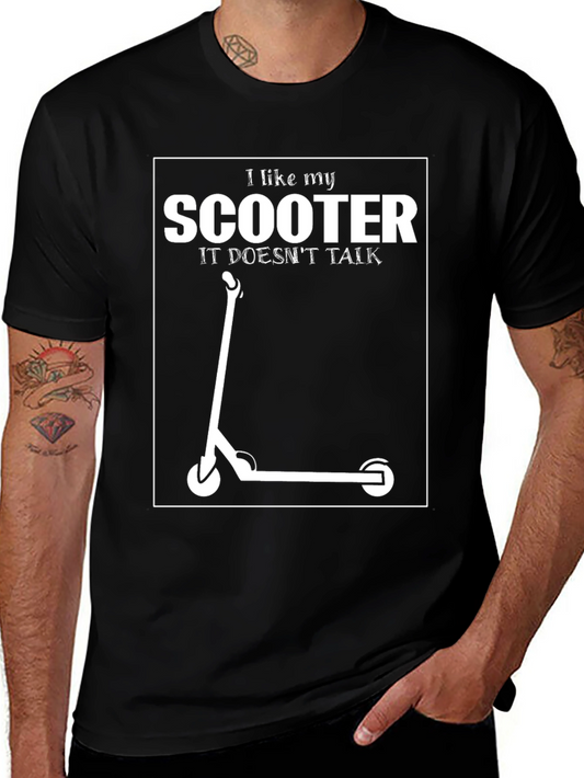 I Like My Scooter Funny T-Shirt