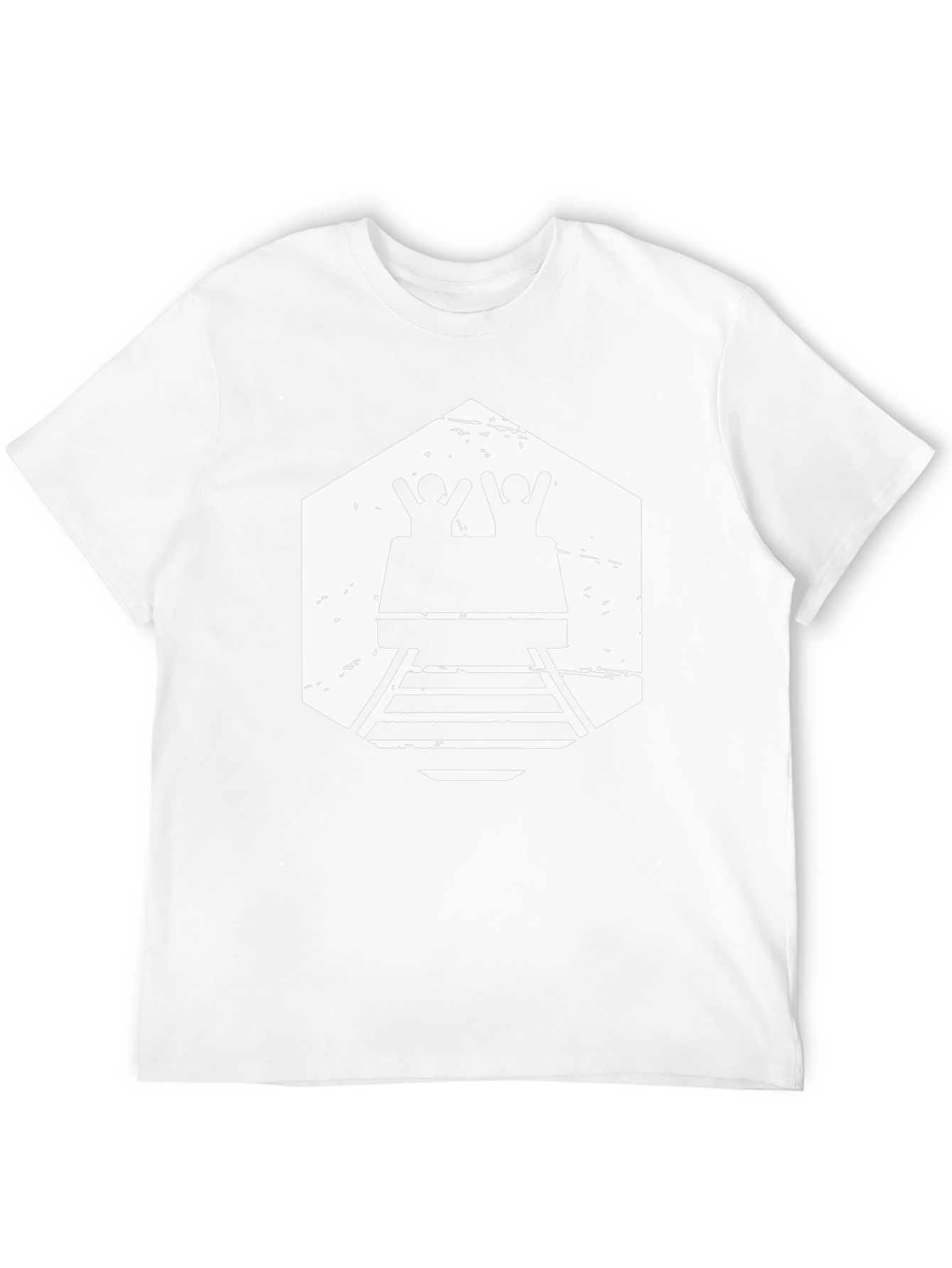 Roller Coaster T-Shirt - Black Graphic Tee