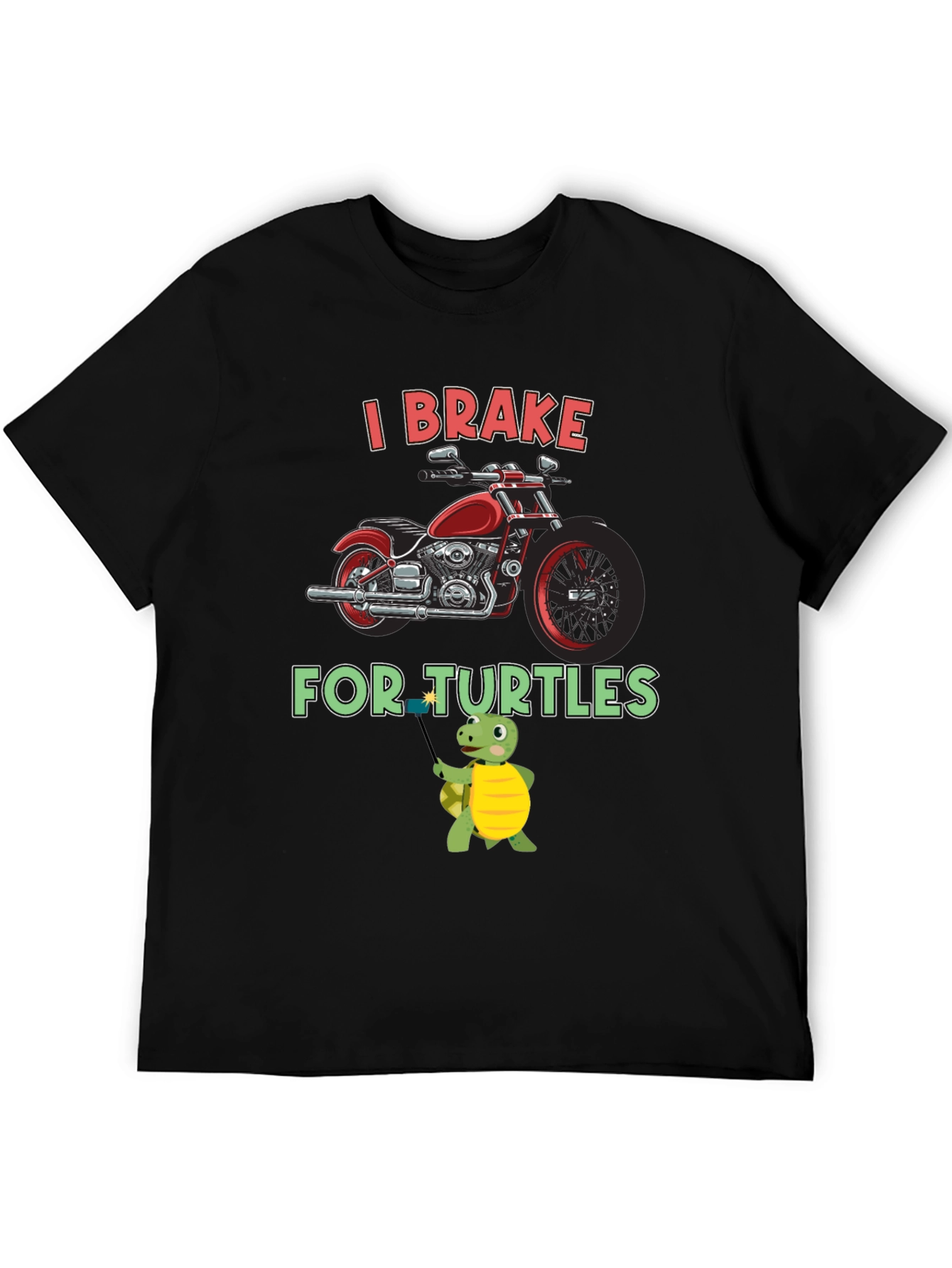 I Brake For Turtles Graphic Tee