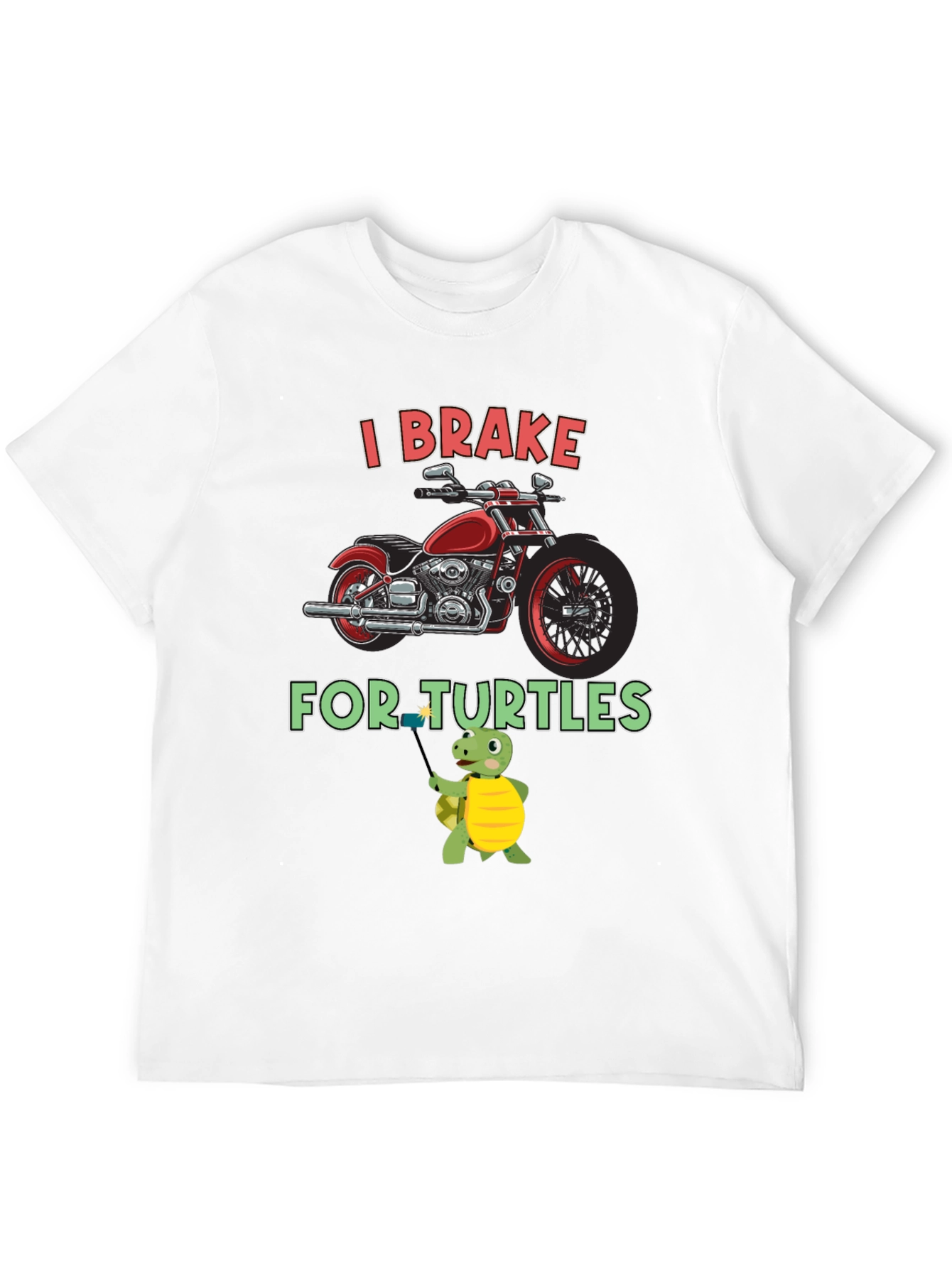 I Brake For Turtles Graphic Tee