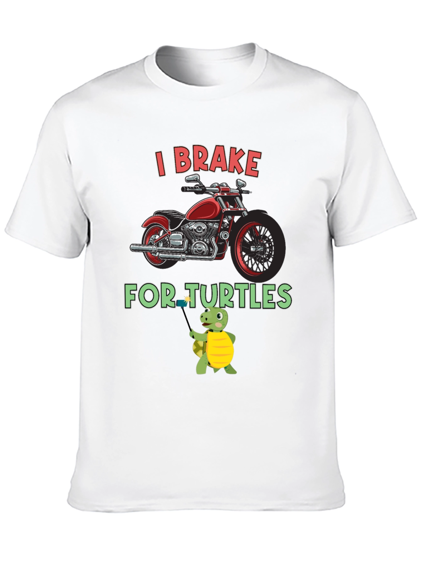 I Brake For Turtles Graphic Tee