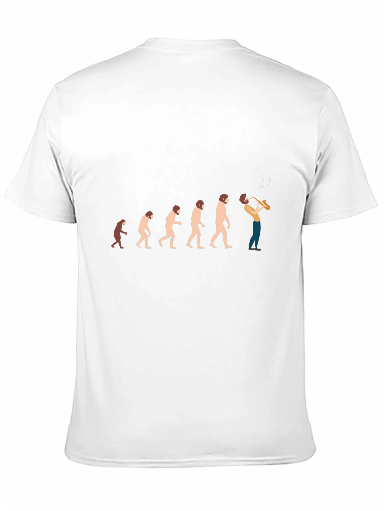 Evolution of Saxophone Player T-Shirt
