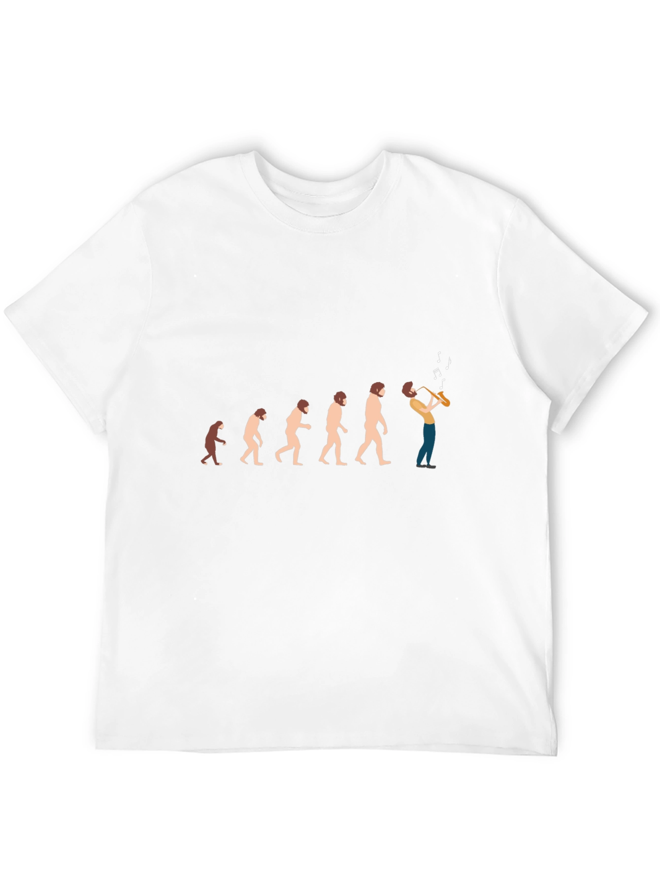 Evolution of Saxophone Player T-Shirt