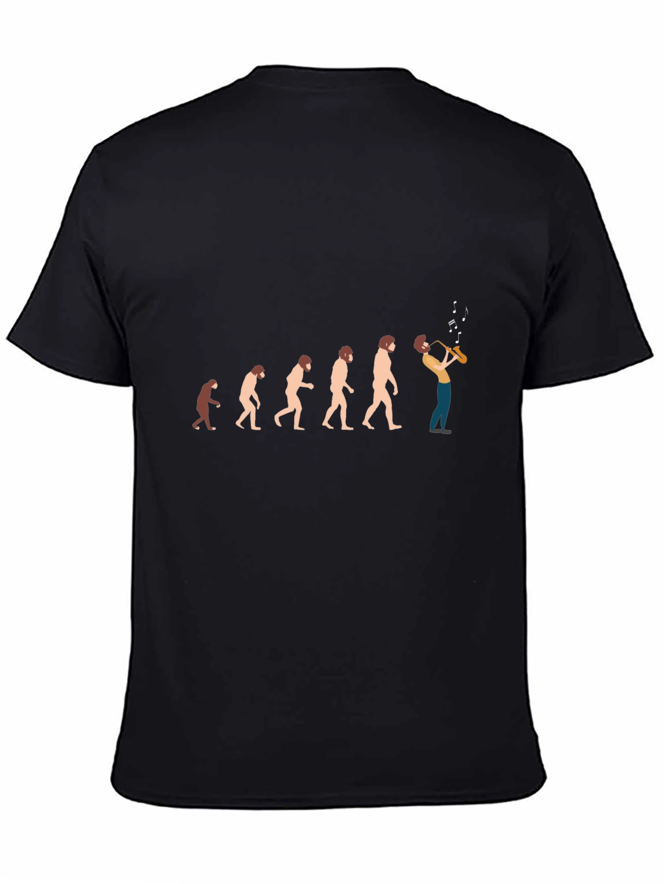 Evolution of Saxophone Player T-Shirt