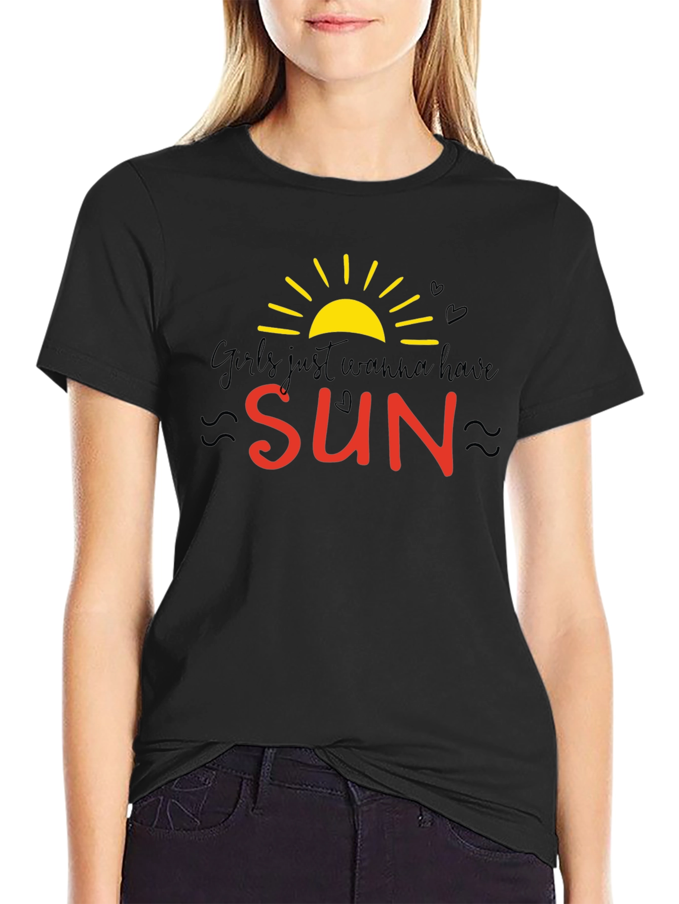 Girls Just Wanna Have Sun Graphic Tee