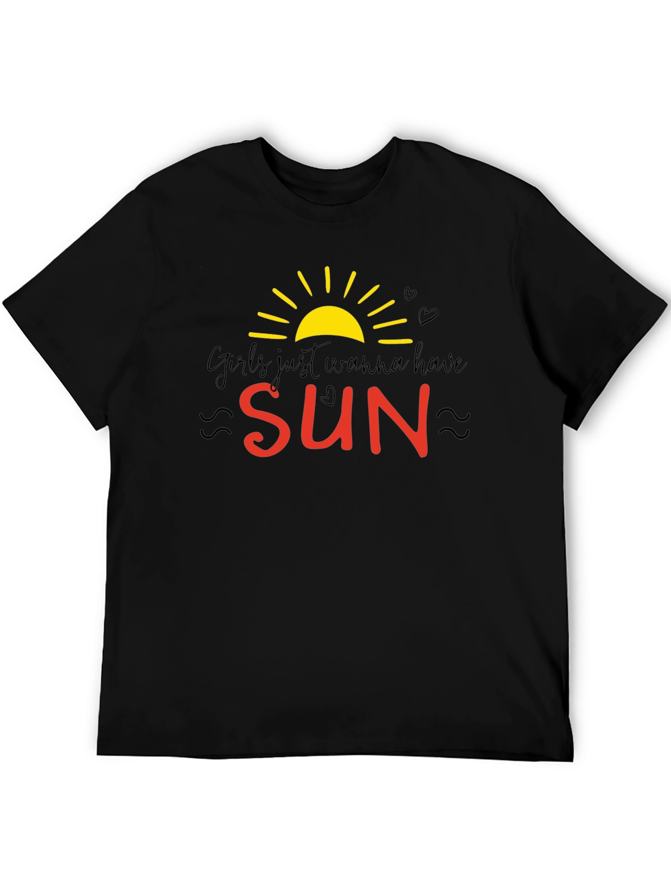 Girls Just Wanna Have Sun Graphic Tee