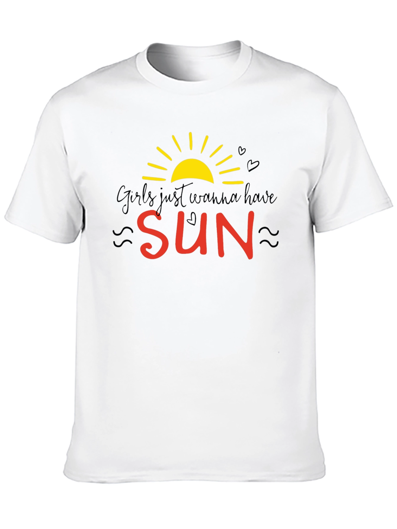 Girls Just Wanna Have Sun Graphic Tee